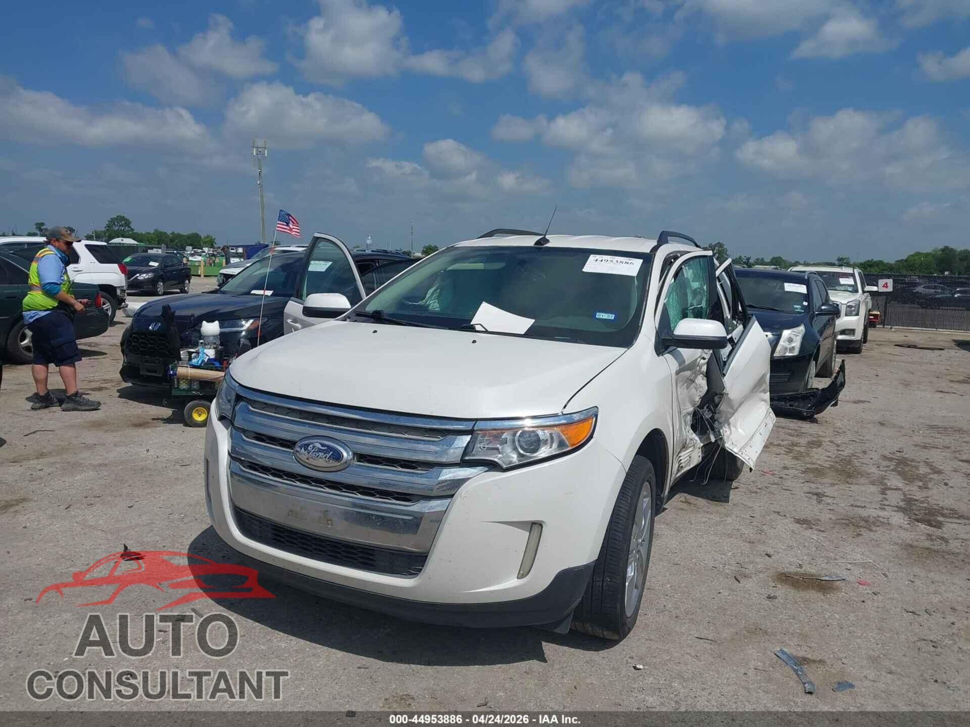 FORD EDGE 2012 - 2FMDK3KC1CBA23631