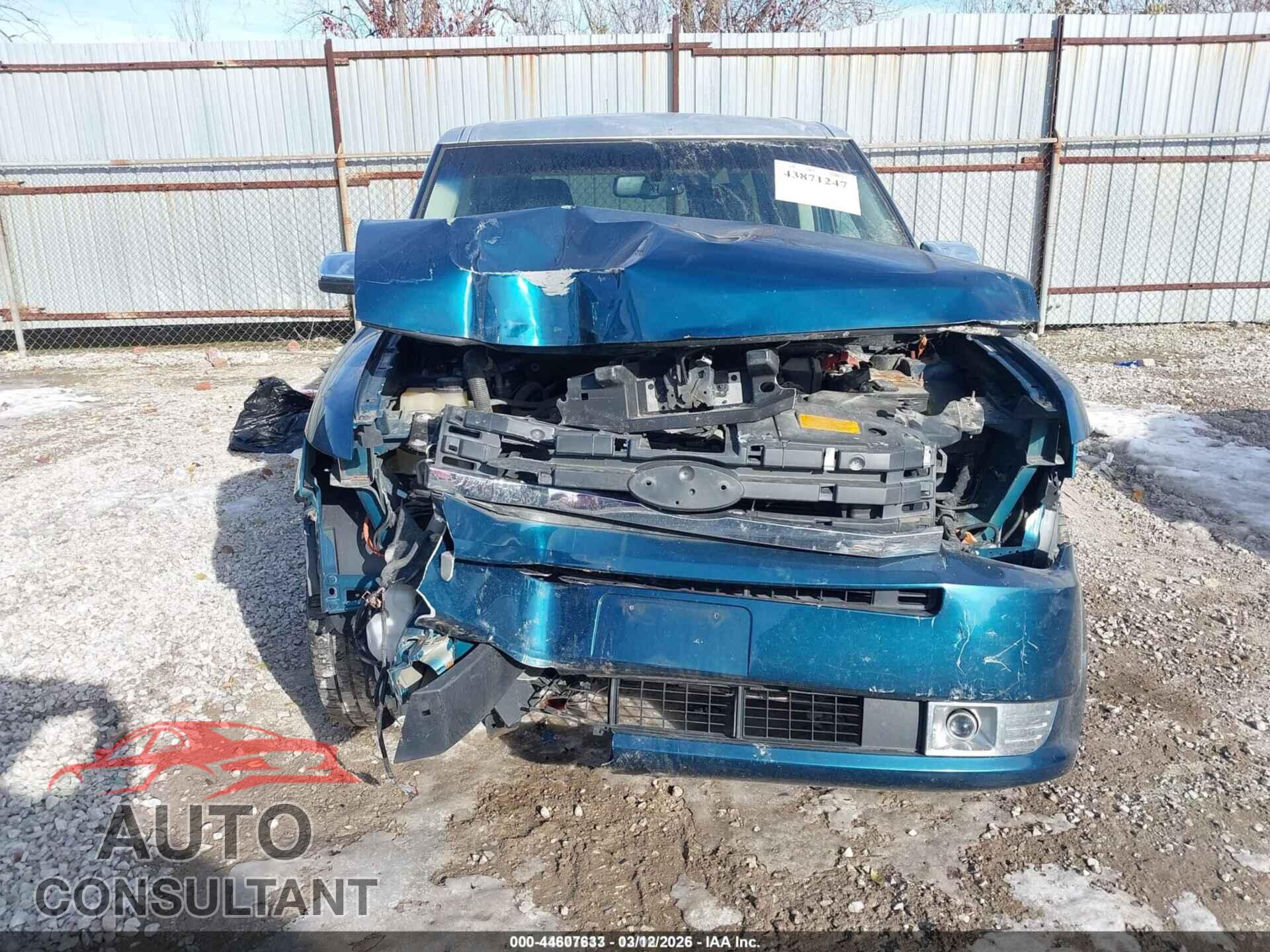 FORD FLEX 2011 - 2FMGK5DC9BBD04547