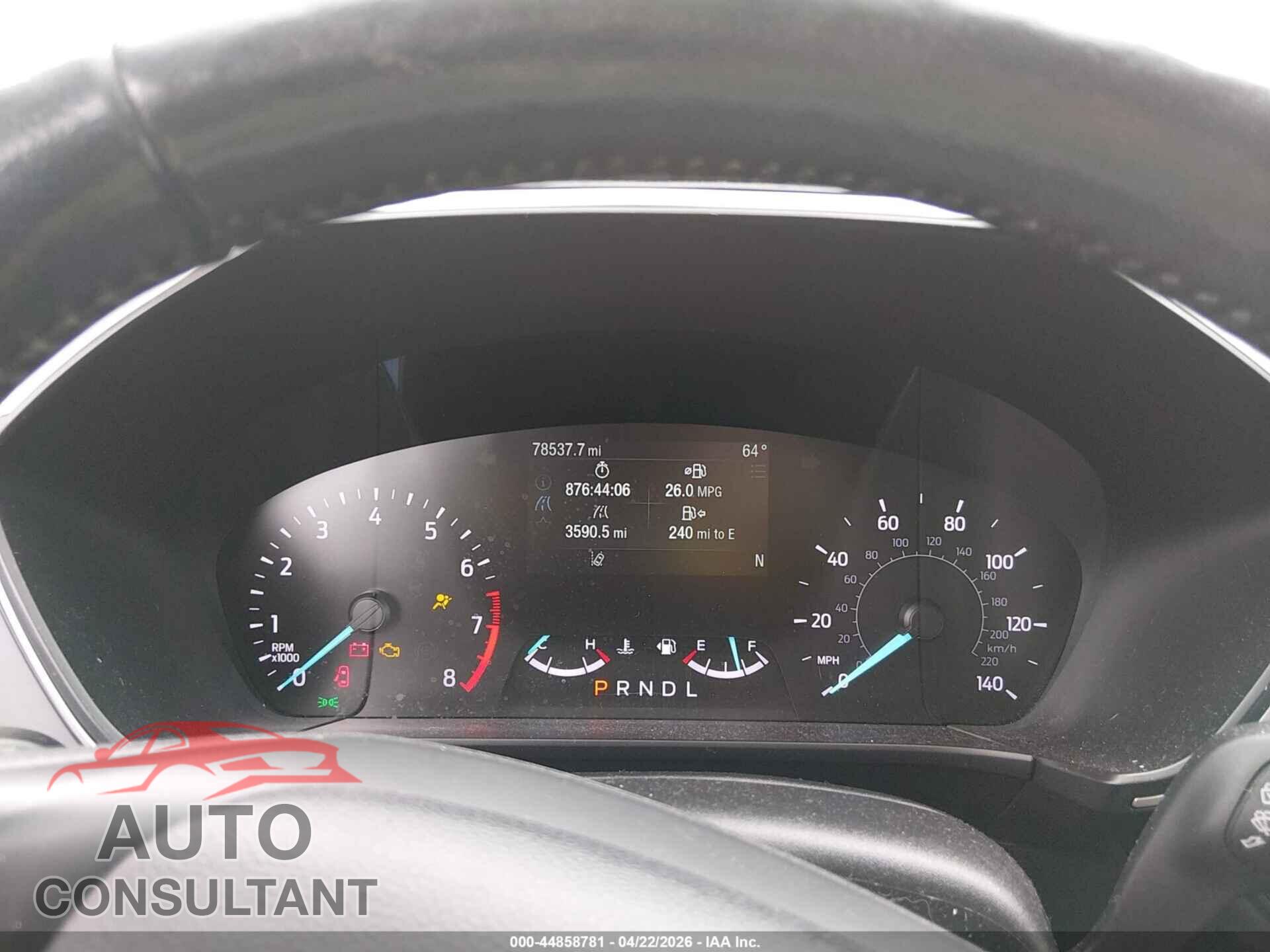 FORD ESCAPE 2020 - 1FMCU0H61LUA40462