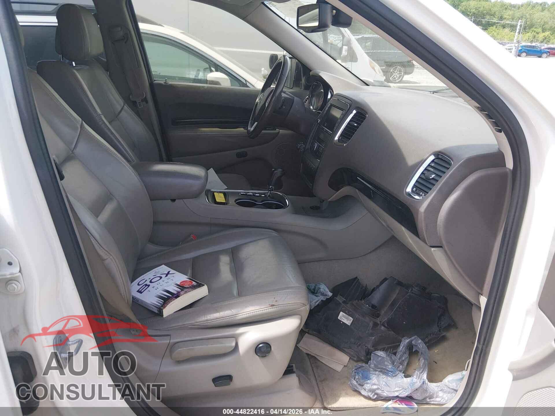 DODGE DURANGO 2011 - 1D4RD4GG8BC598462