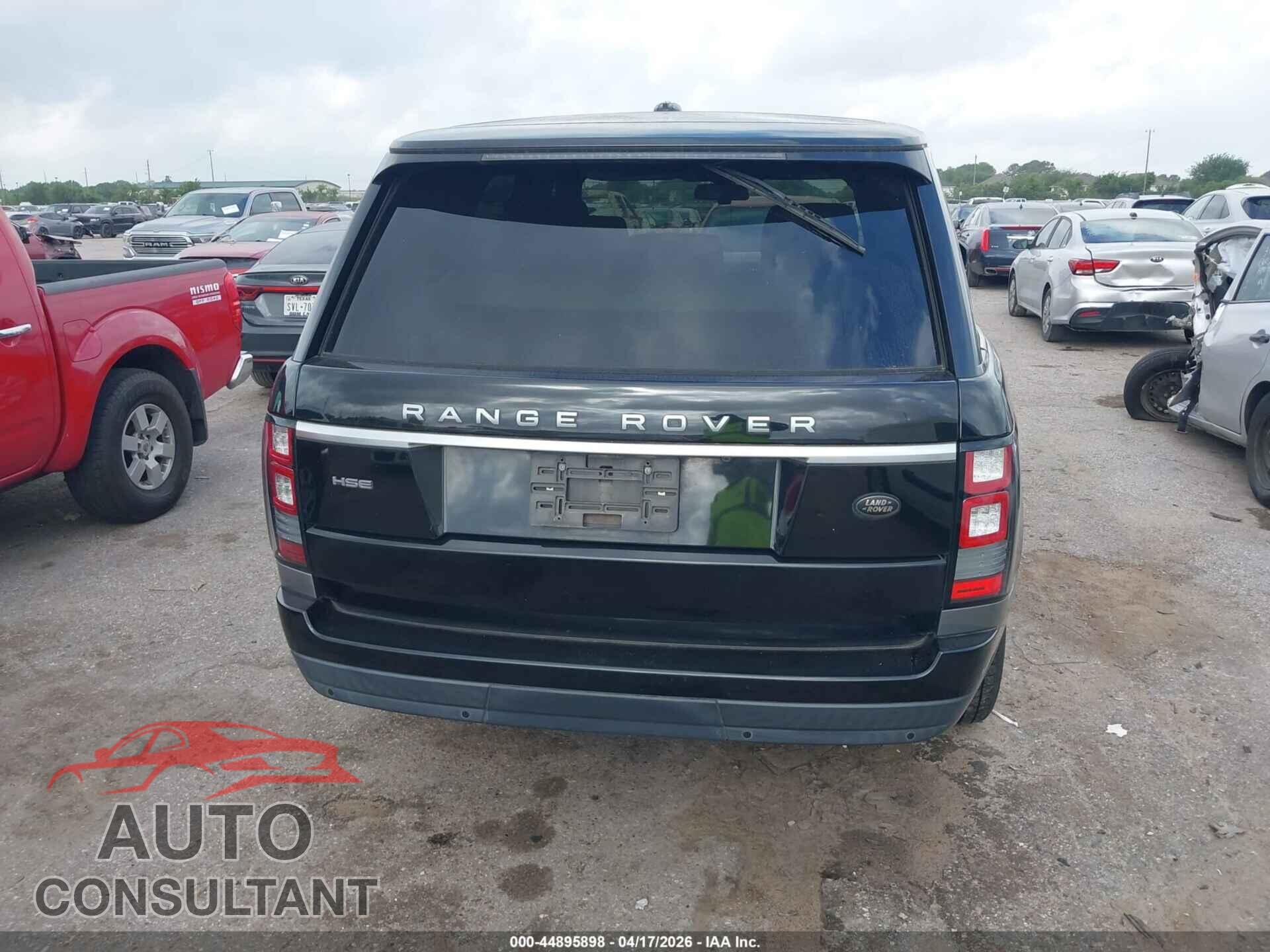 LAND ROVER RANGE ROVER 2013 - SALGS2DF1DA112382