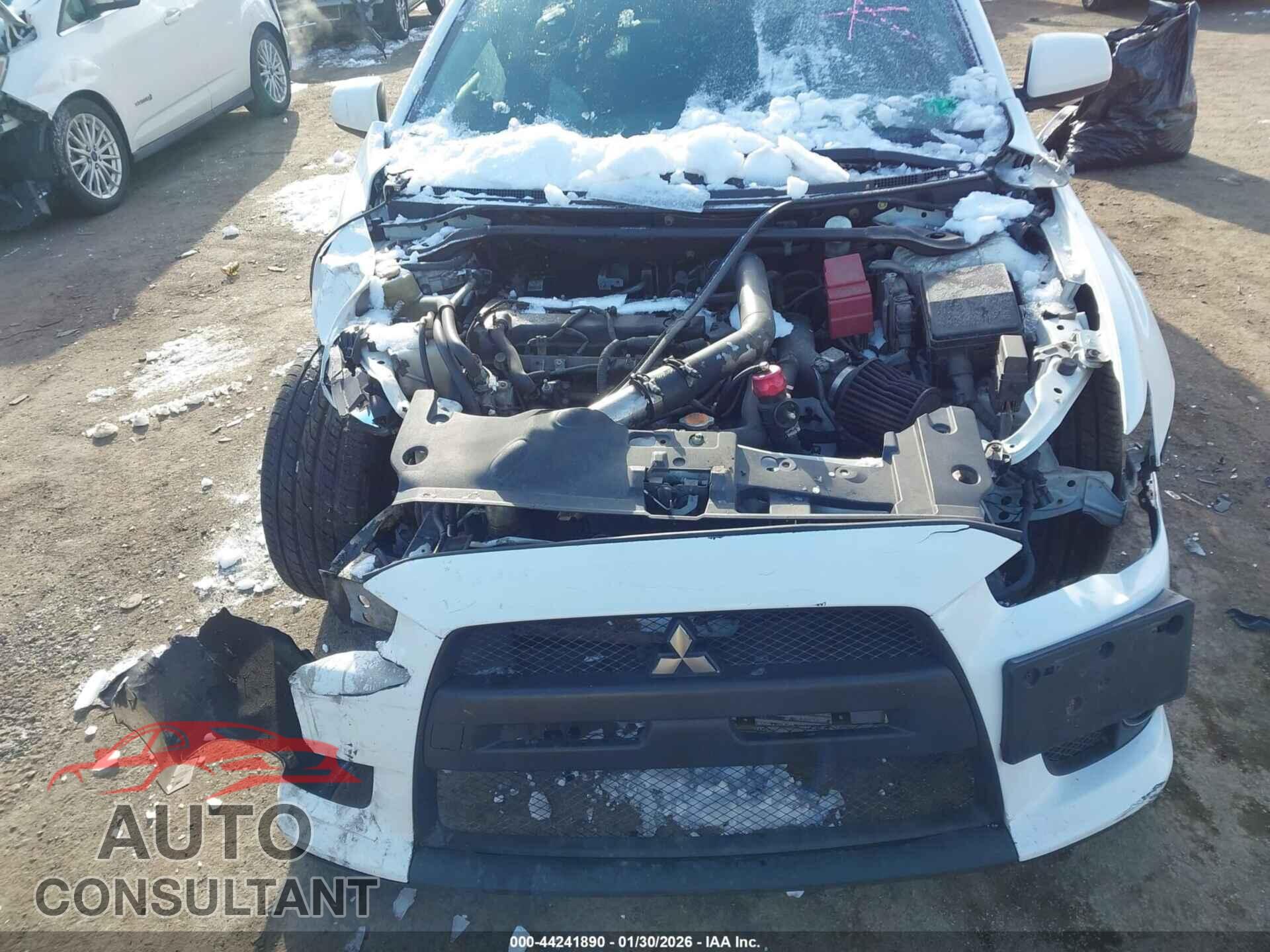 MITSUBISHI LANCER EVOLUTION 2011 - JA32W8FV7BU014397