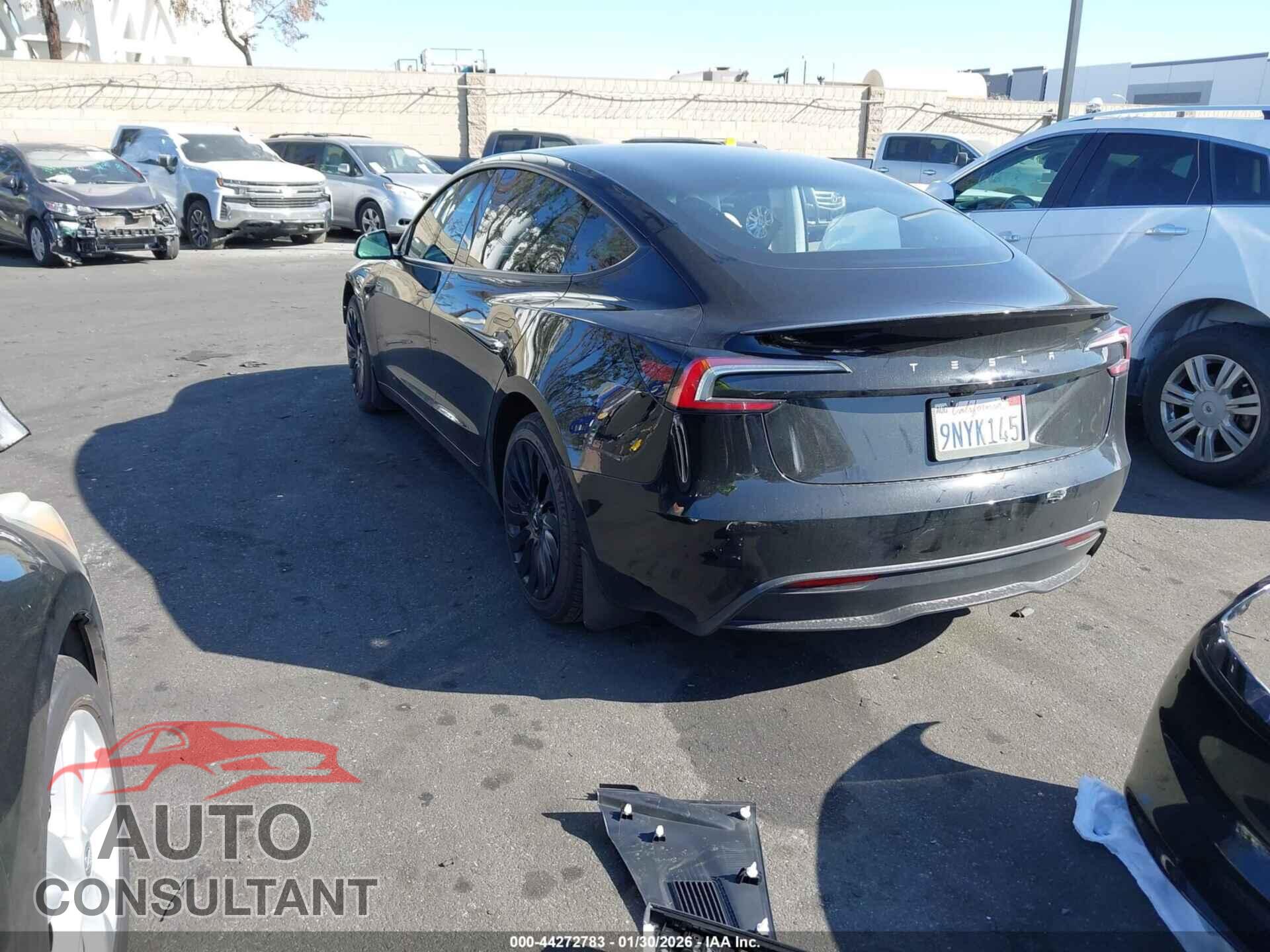 TESLA MODEL 3 2024 - 5YJ3E1EAXRF844308