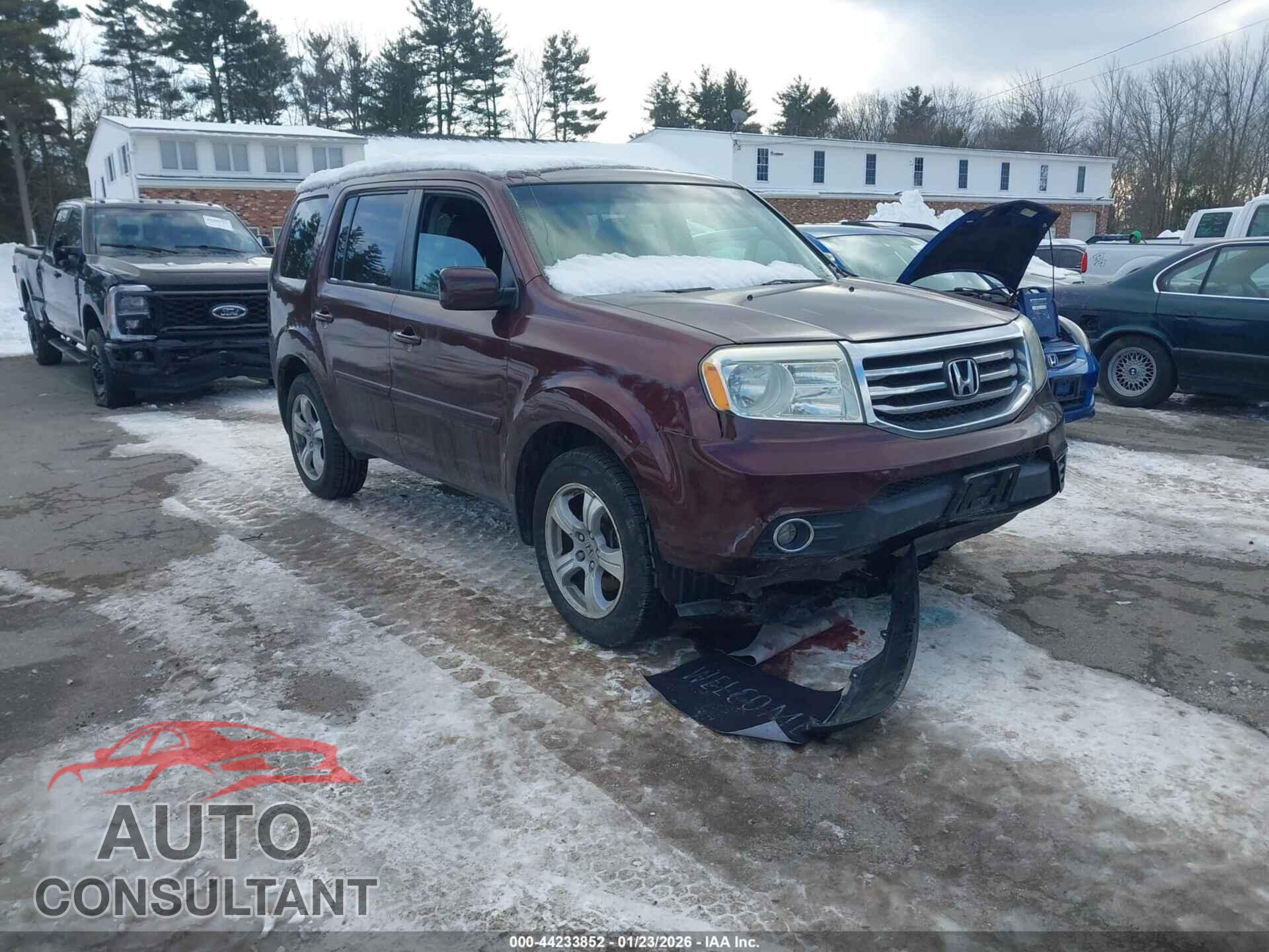 HONDA PILOT 2013 - 5FNYF3H56DB041534