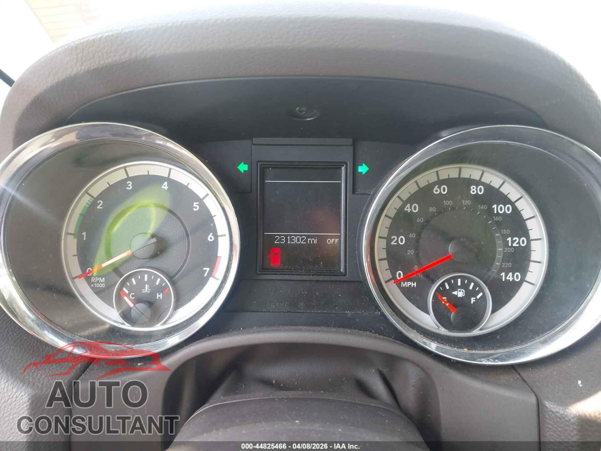 DODGE DURANGO 2011 - 1D4RD4GG1BC730008