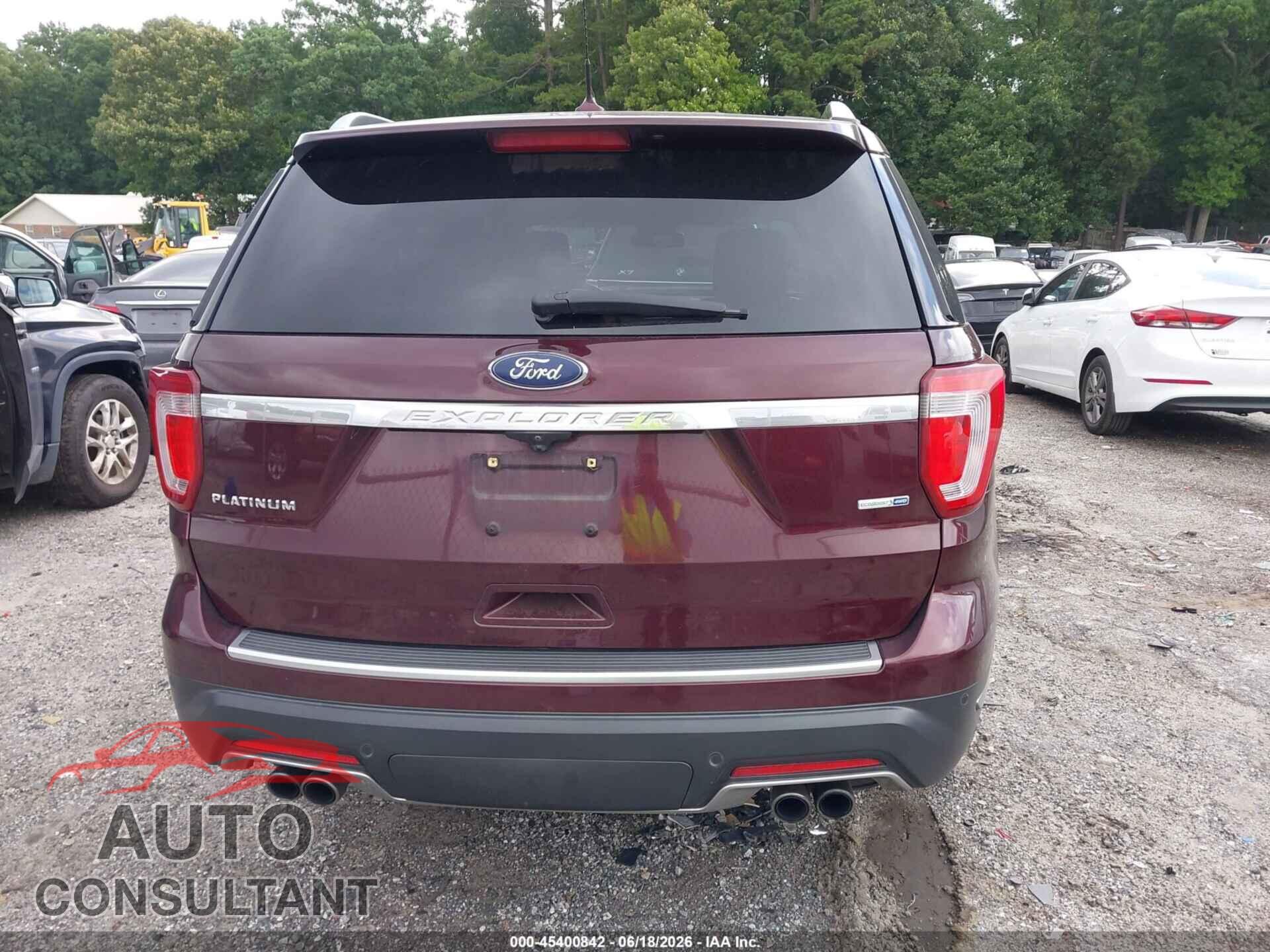 FORD EXPLORER 2018 - 1FM5K8HTXJGB76555