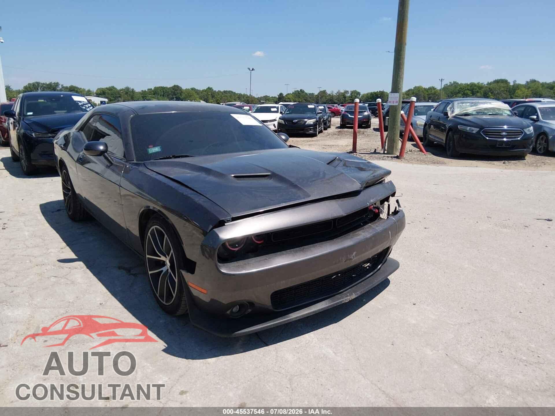 DODGE CHALLENGER 2016 - 2C3CDZFJ2GH101606