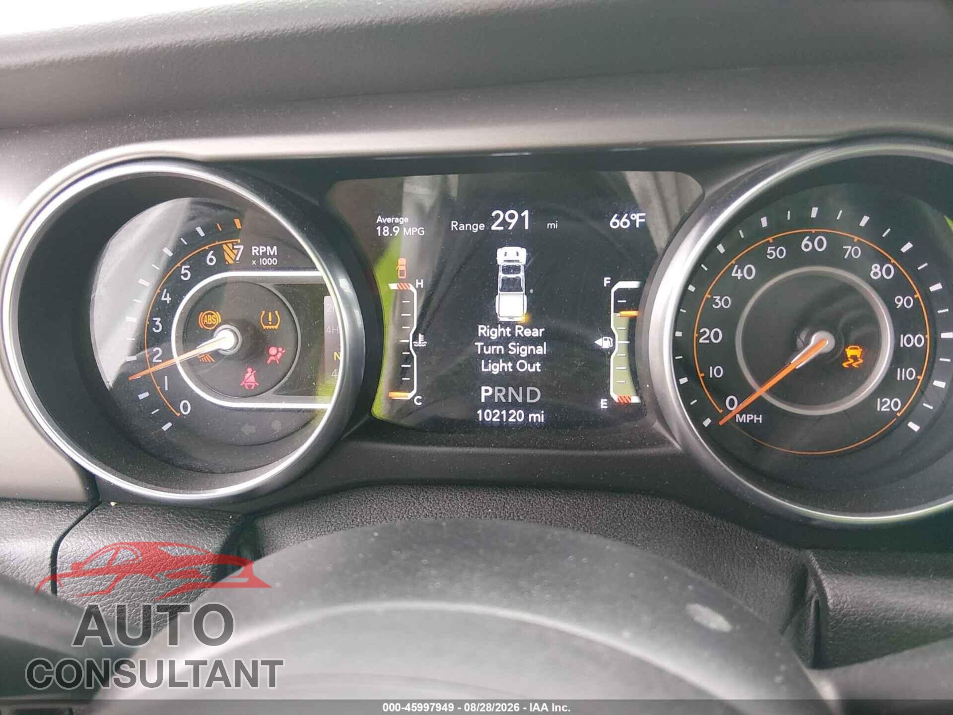 JEEP GLADIATOR 2020 - 1C6HJTAG4LL192448
