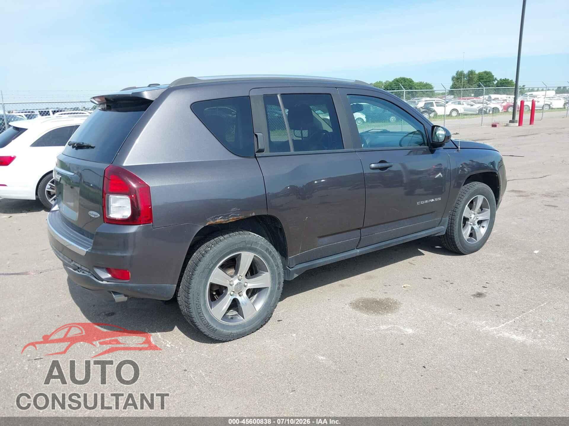 JEEP COMPASS 2017 - 1C4NJDEB2HD110752