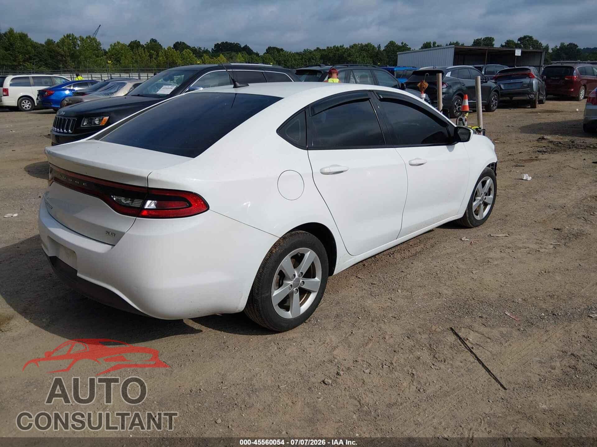 DODGE DART 2015 - 1C3CDFBB0FD221834