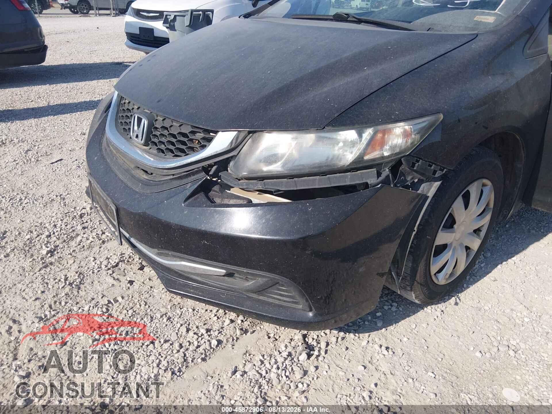 HONDA CIVIC 2014 - 19XFB2F54EE077472