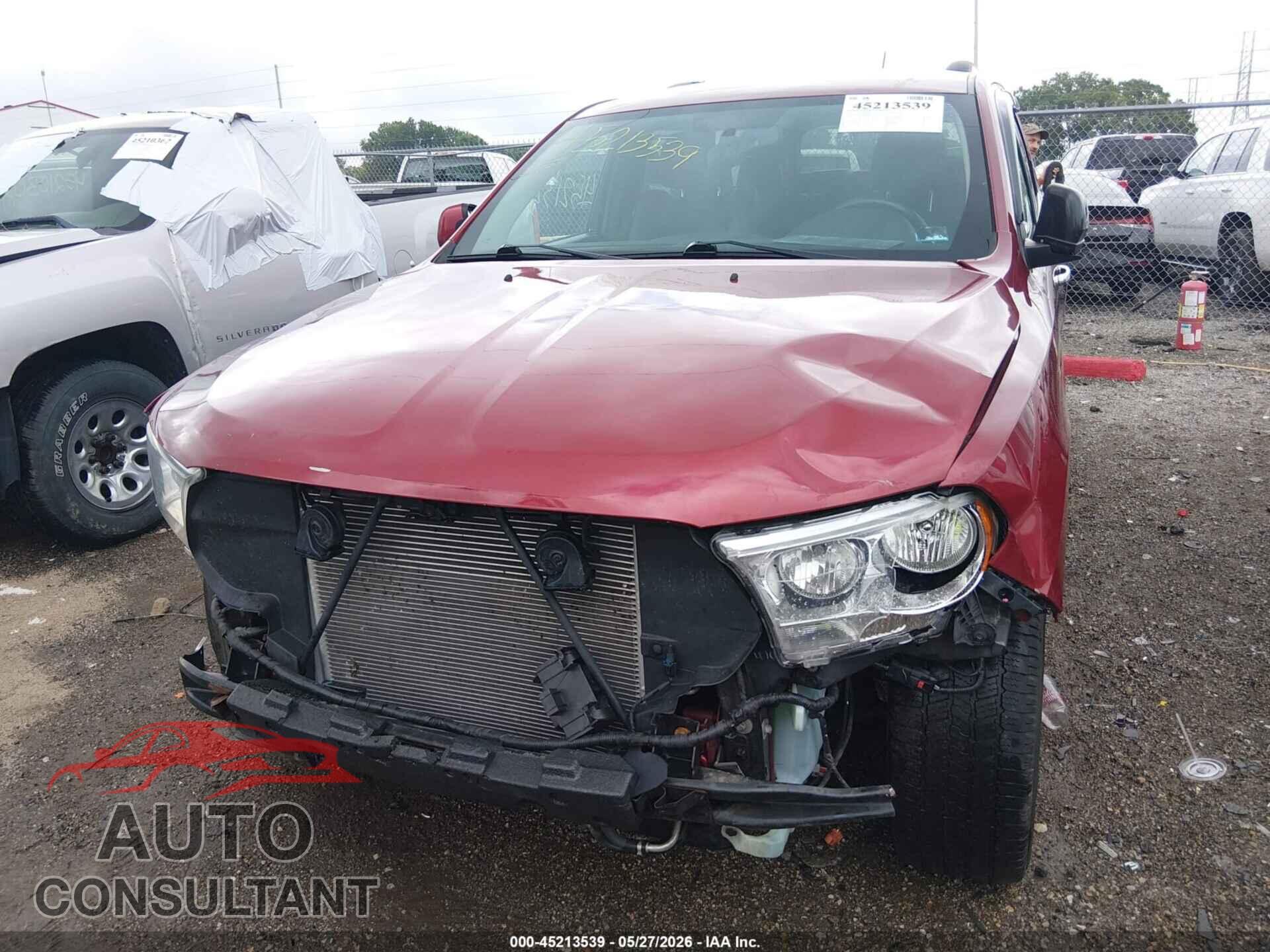 DODGE DURANGO 2013 - 1C4RDJDG4DC700911