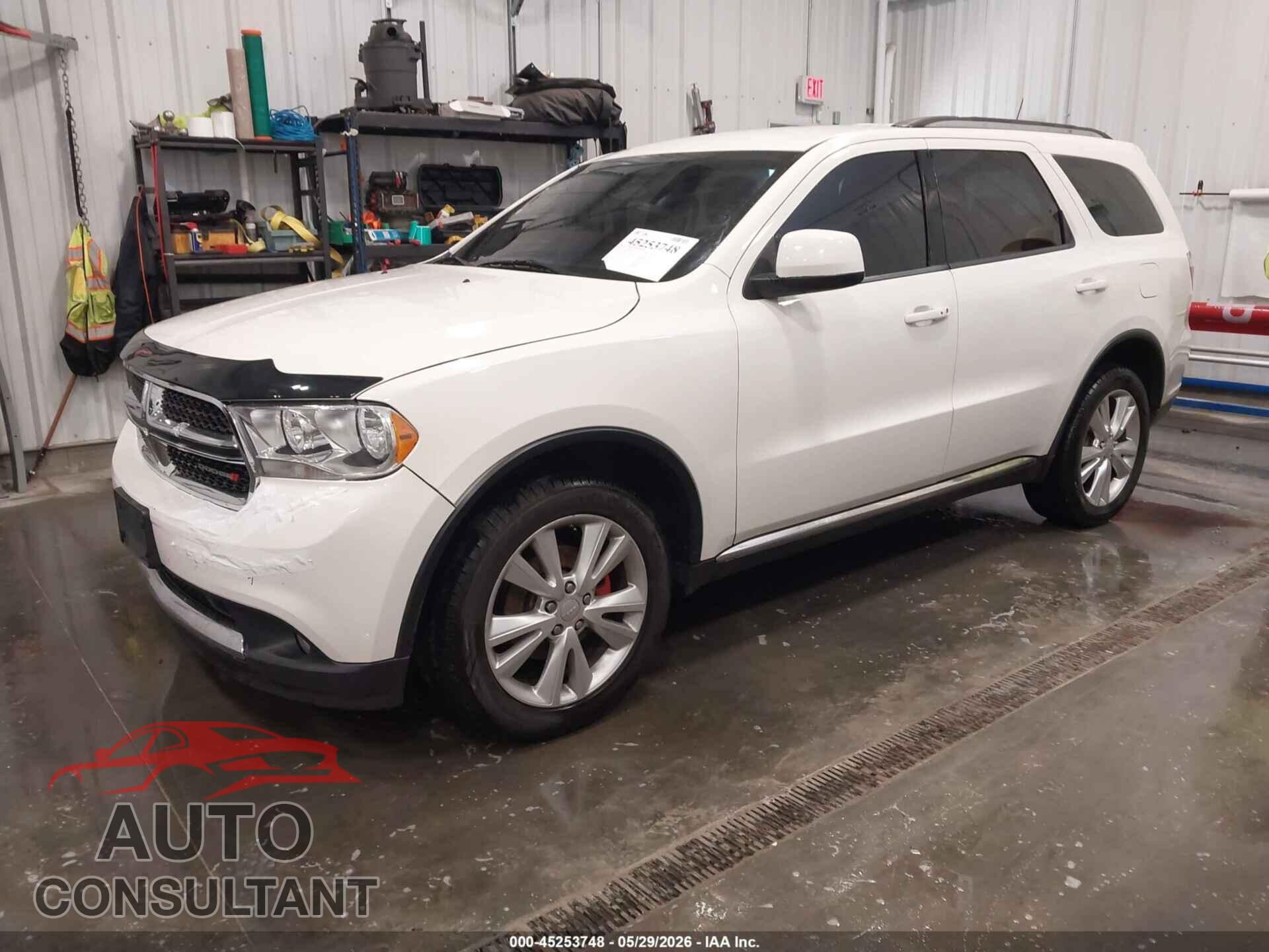 DODGE DURANGO 2012 - 1C4RDJDG7CC337017