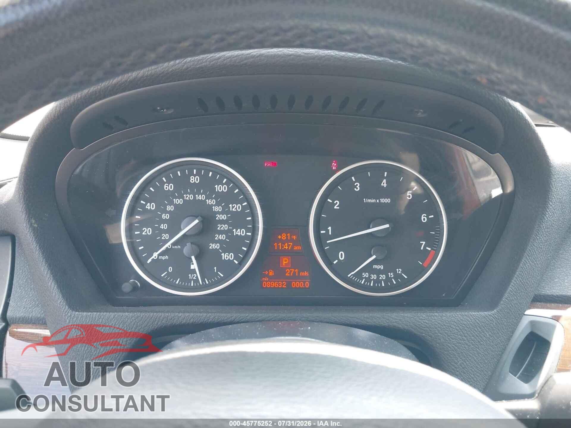 BMW X5 2013 - 5UXZV4C55D0B17796