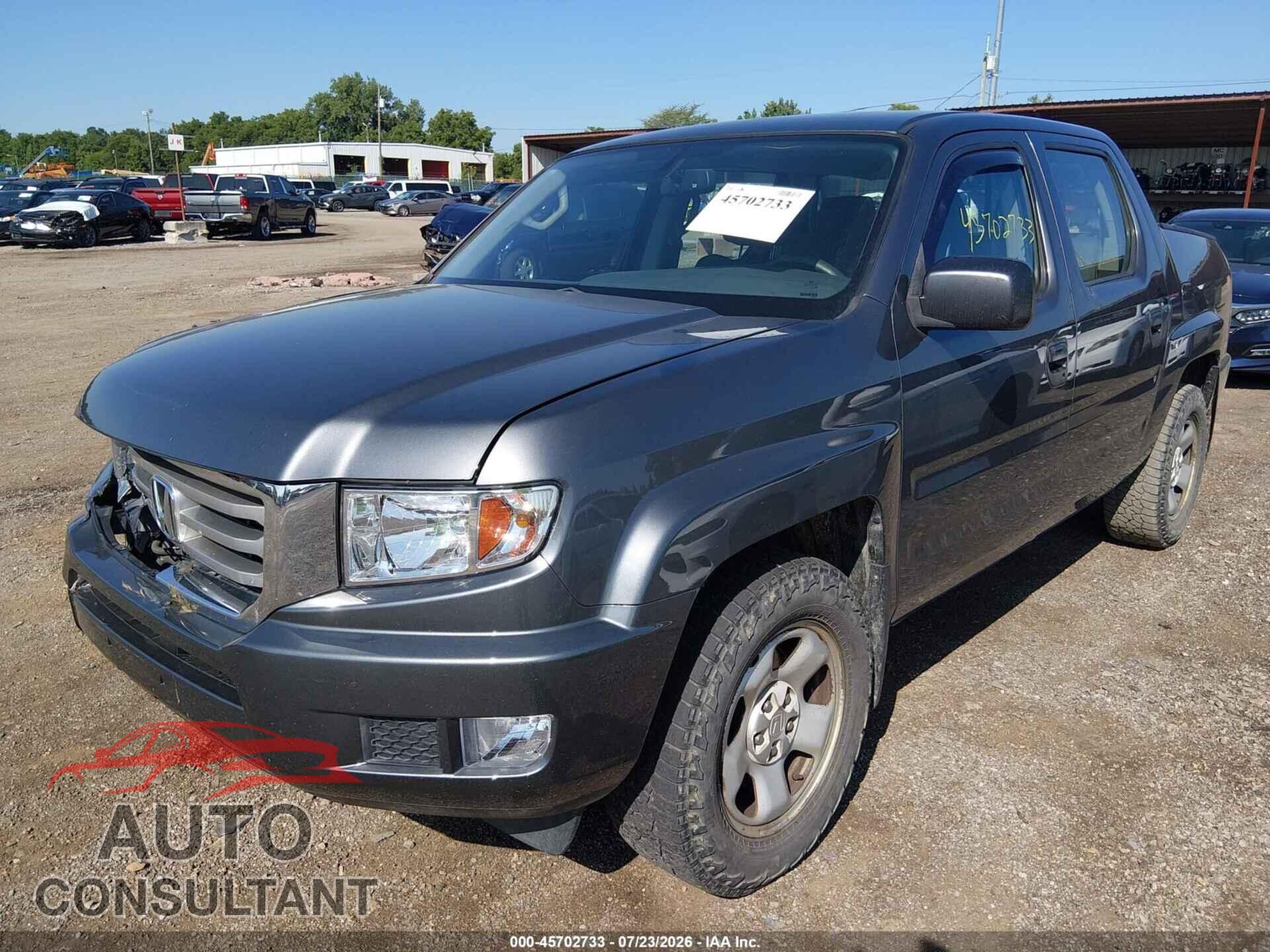 HONDA RIDGELINE 2013 - 5FPYK1F24DB009391