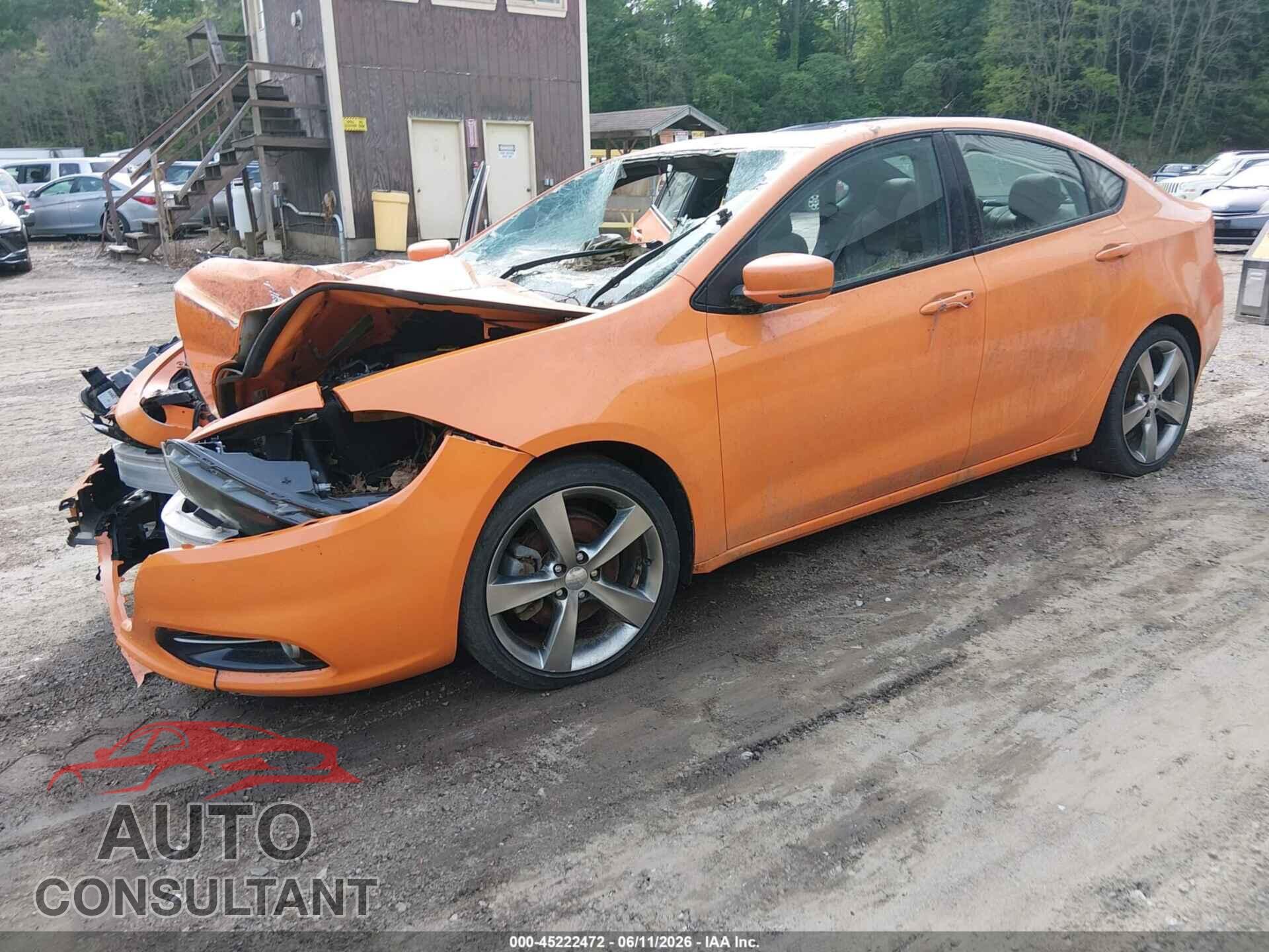 DODGE DART 2013 - 1C3CDFCB1DD341086