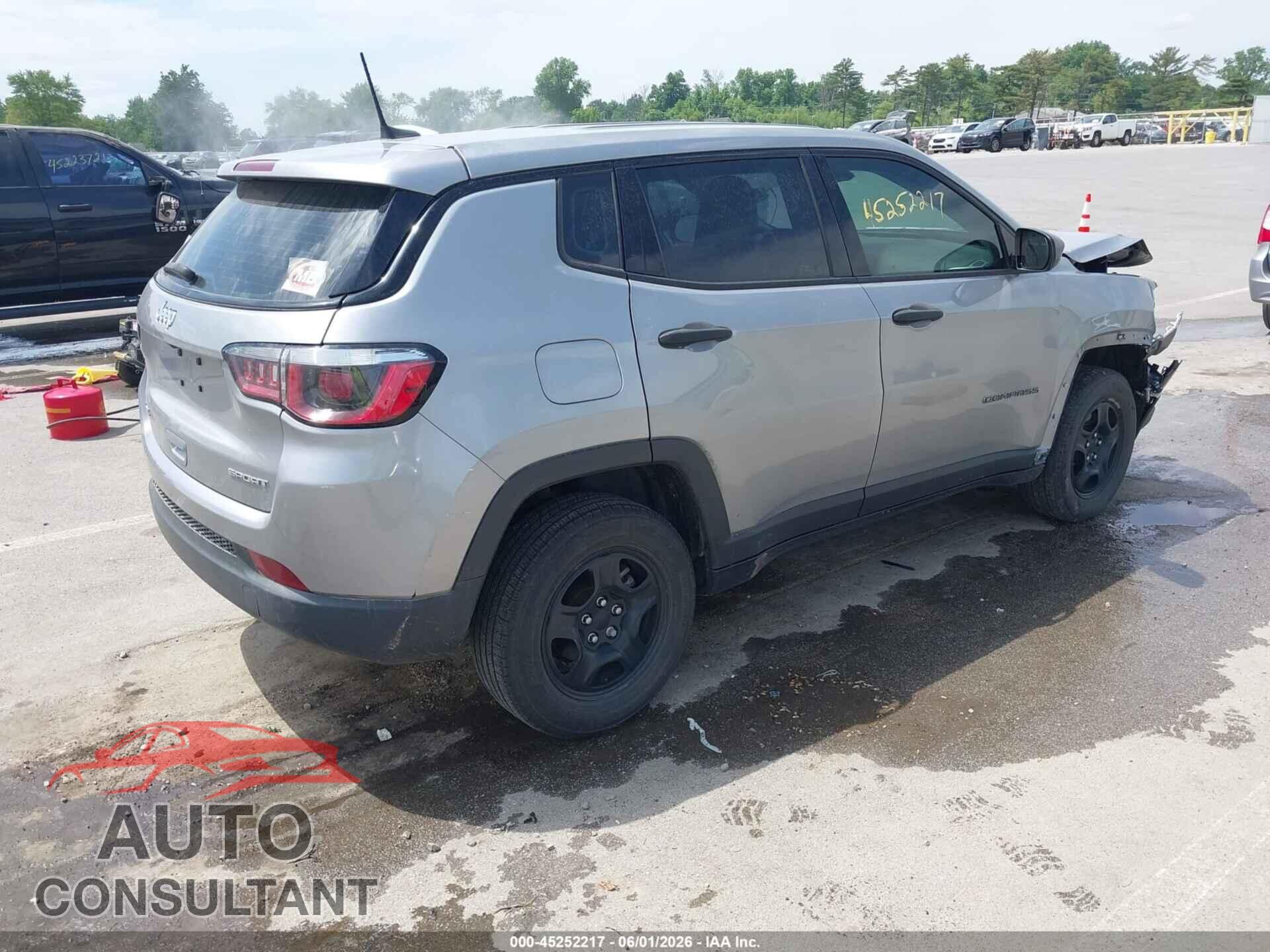 JEEP COMPASS 2019 - 3C4NJDAB9KT837331