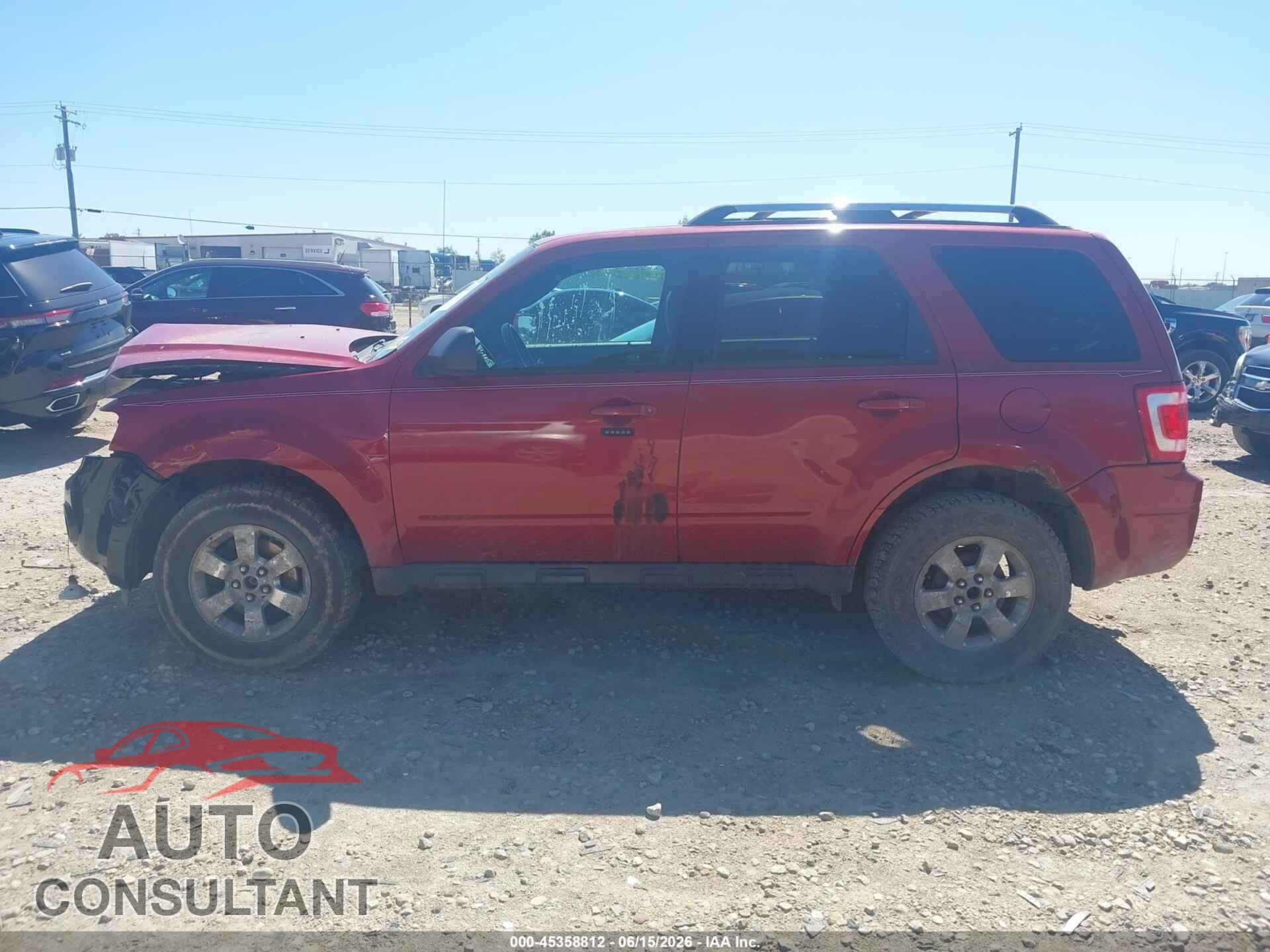 FORD ESCAPE 2011 - 1FMCU0EG8BKB73680