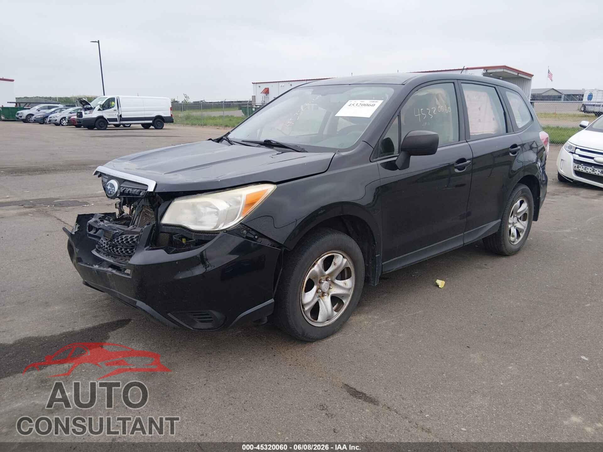SUBARU FORESTER 2014 - JF2SJAAC6EH452064
