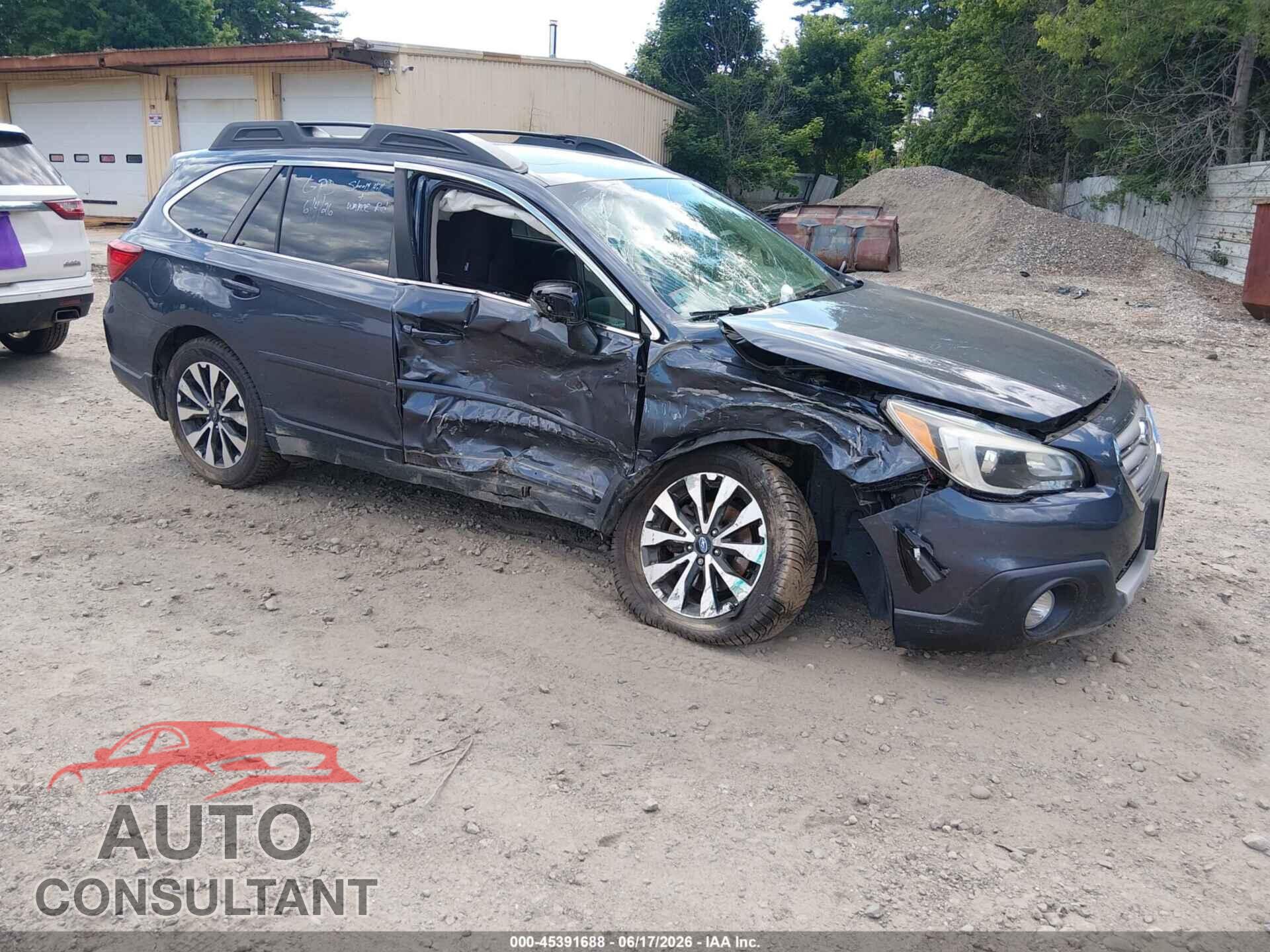 SUBARU OUTBACK 2017 - 4S4BSANC0H3295330