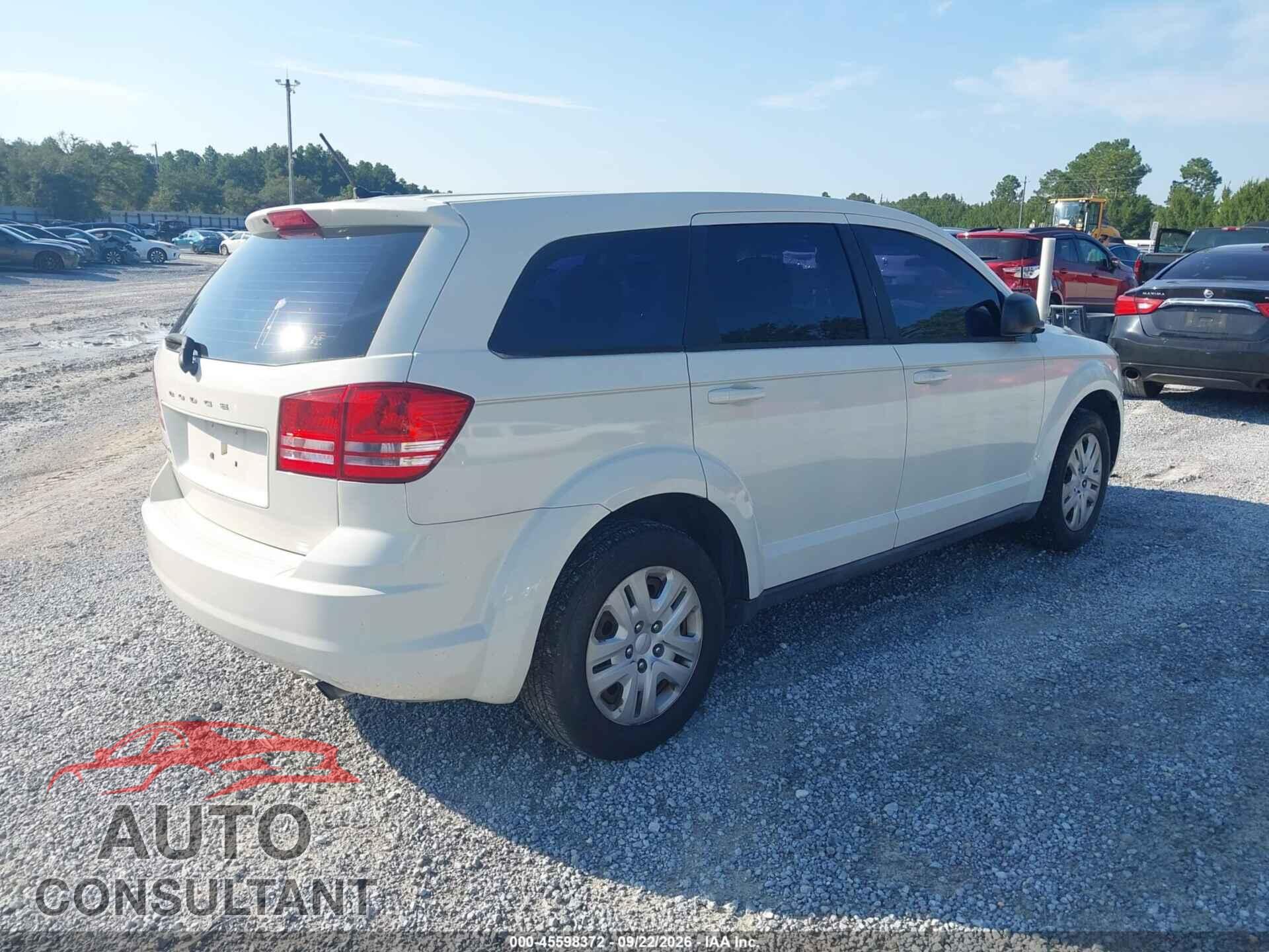 DODGE JOURNEY 2014 - 3C4PDCAB4ET112234