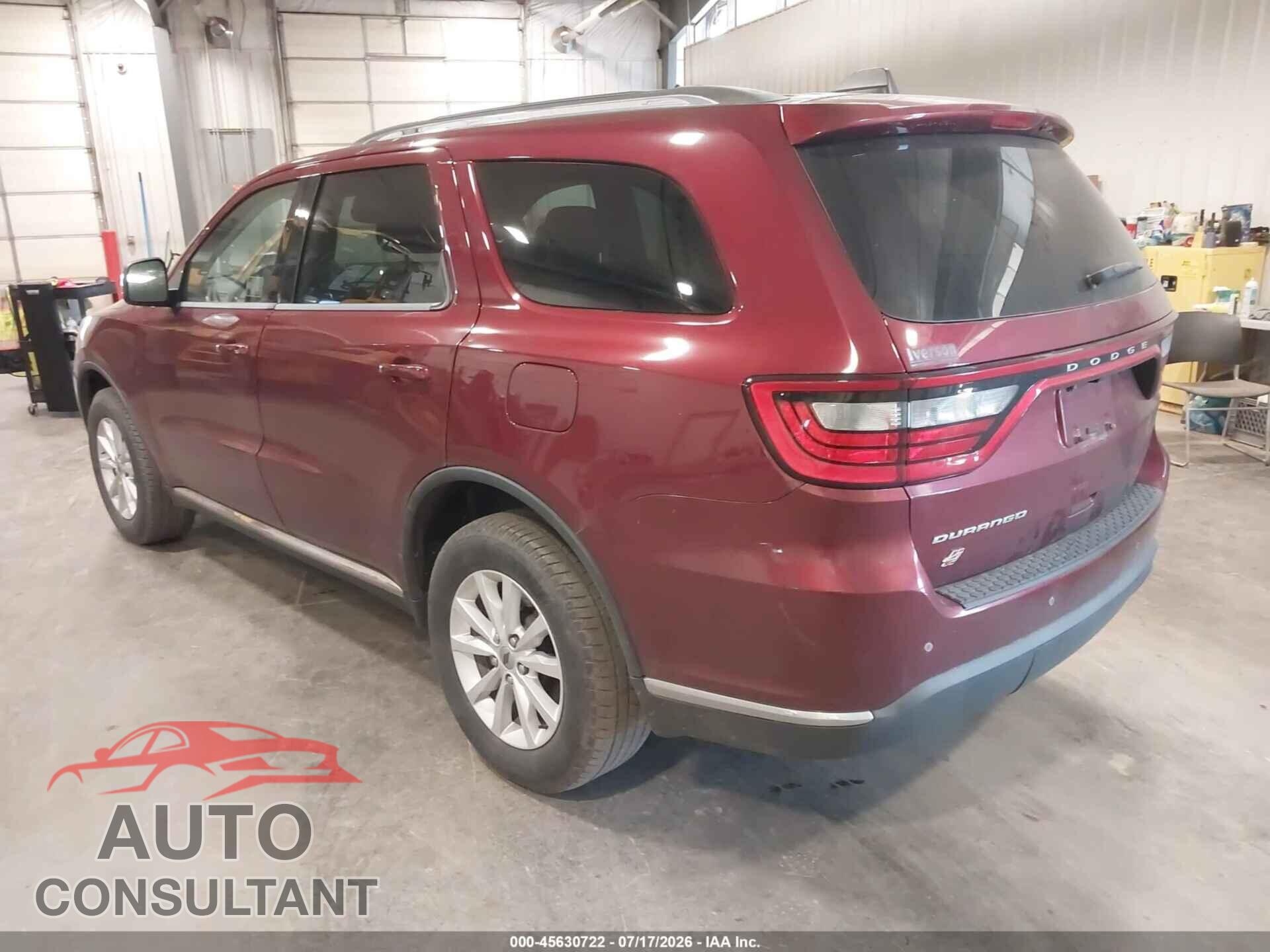 DODGE DURANGO 2019 - 1C4RDJAG1KC824782