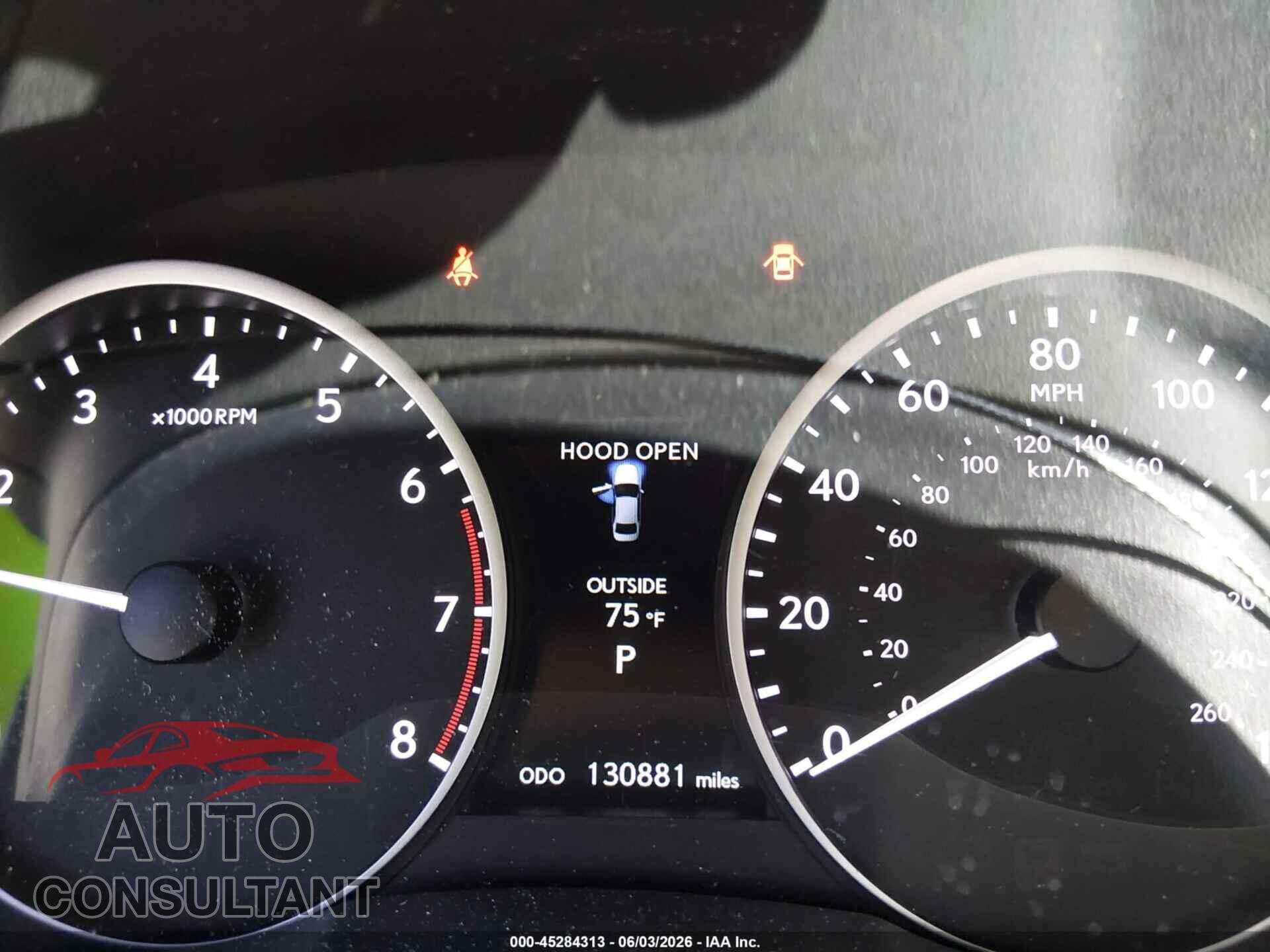 LEXUS ES 350 2015 - JTHBK1GG1F2201039