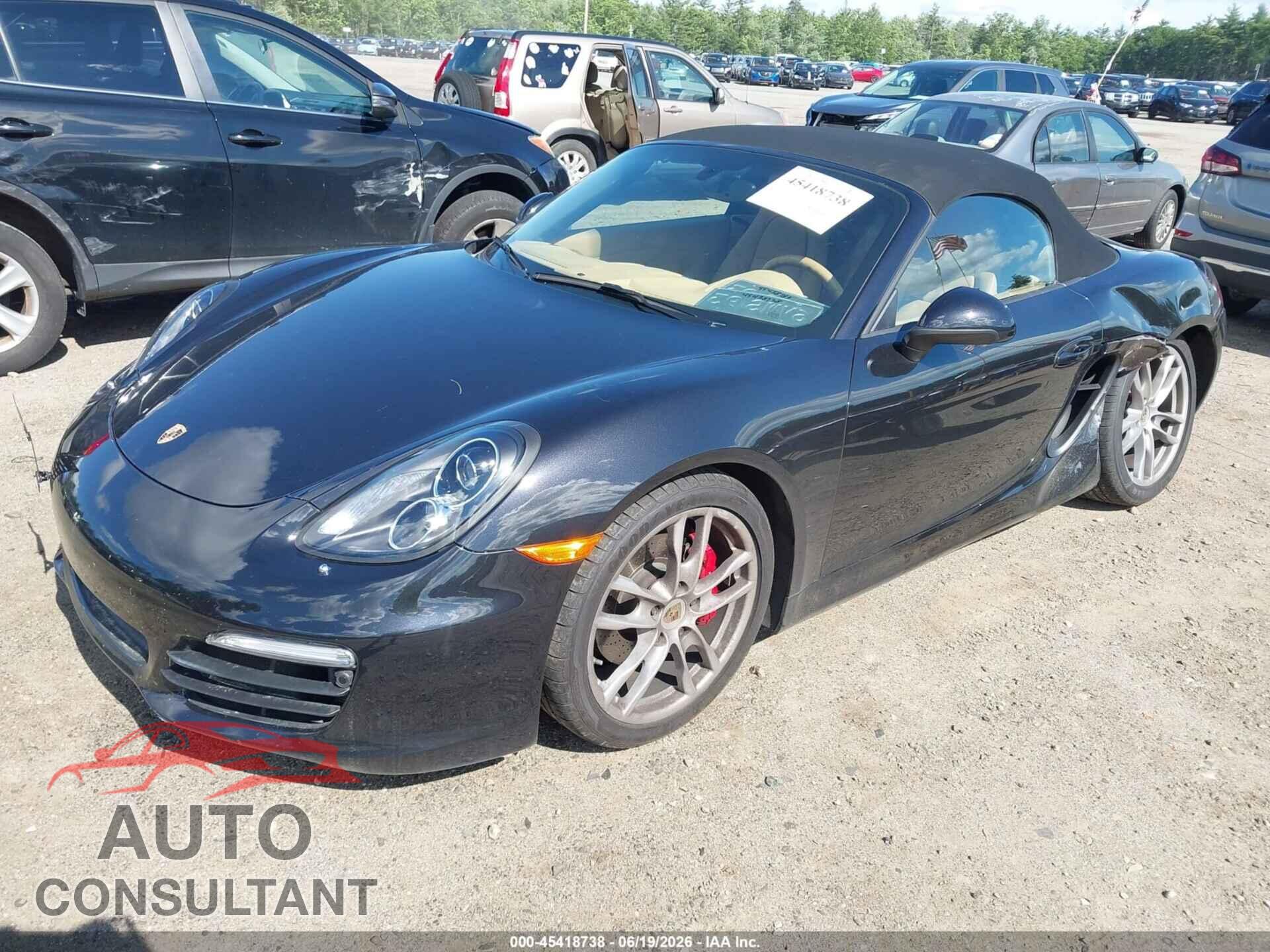 PORSCHE BOXSTER 2014 - WP0CB2A80ES141086