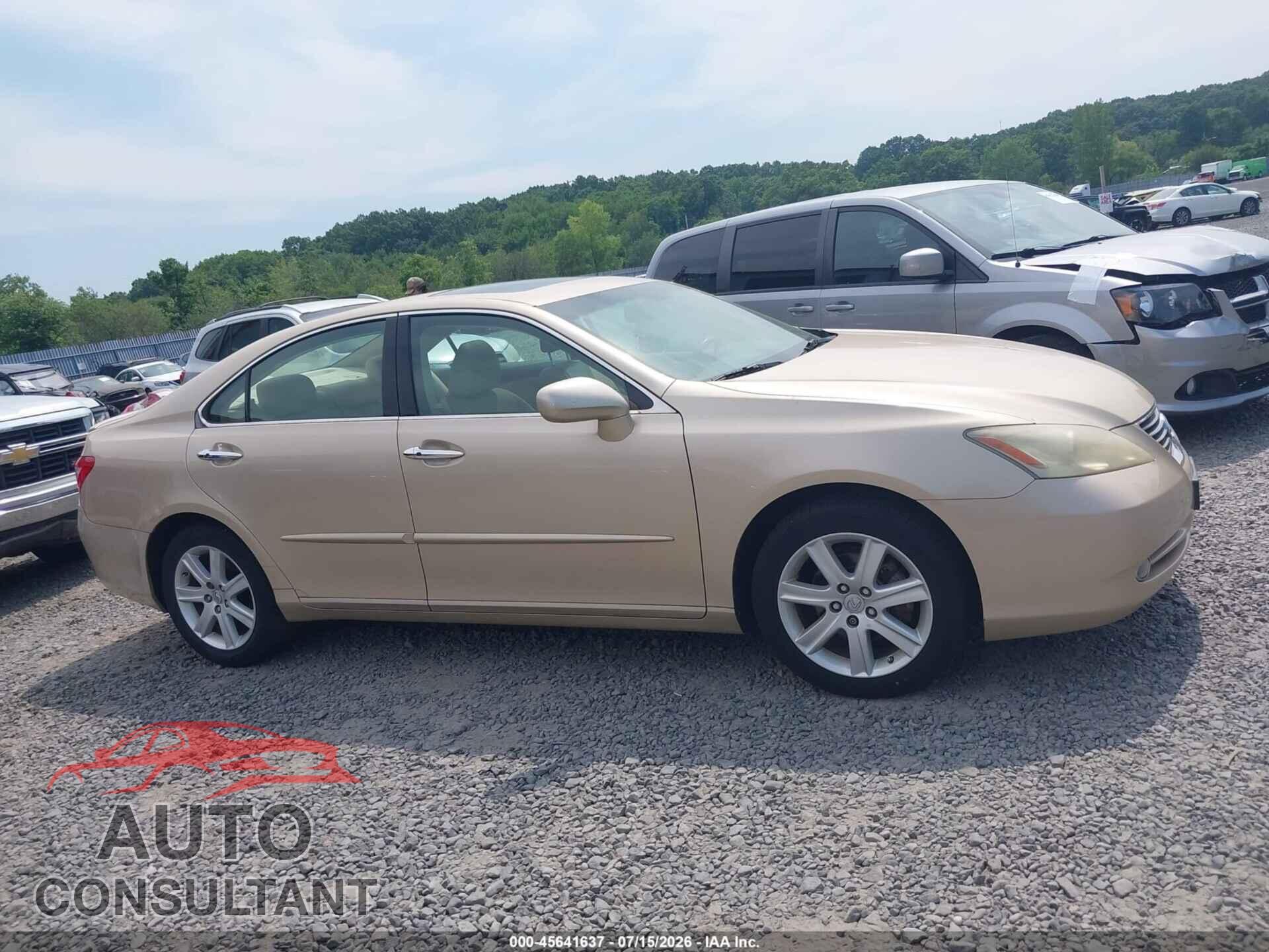 LEXUS ES 350 2009 - JTHBJ46G092293464