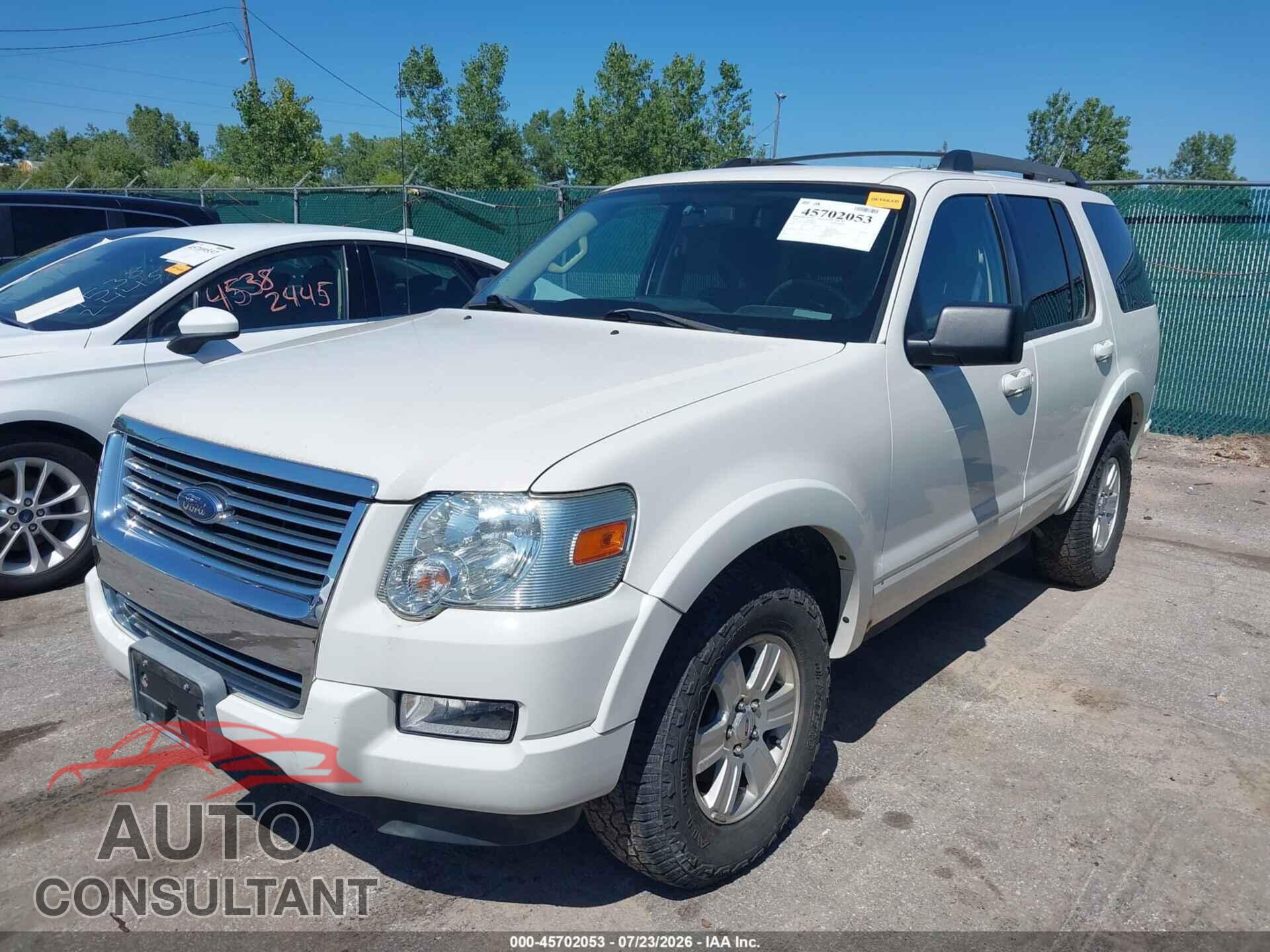 FORD EXPLORER 2010 - 1FMEU7DE0AUA80933