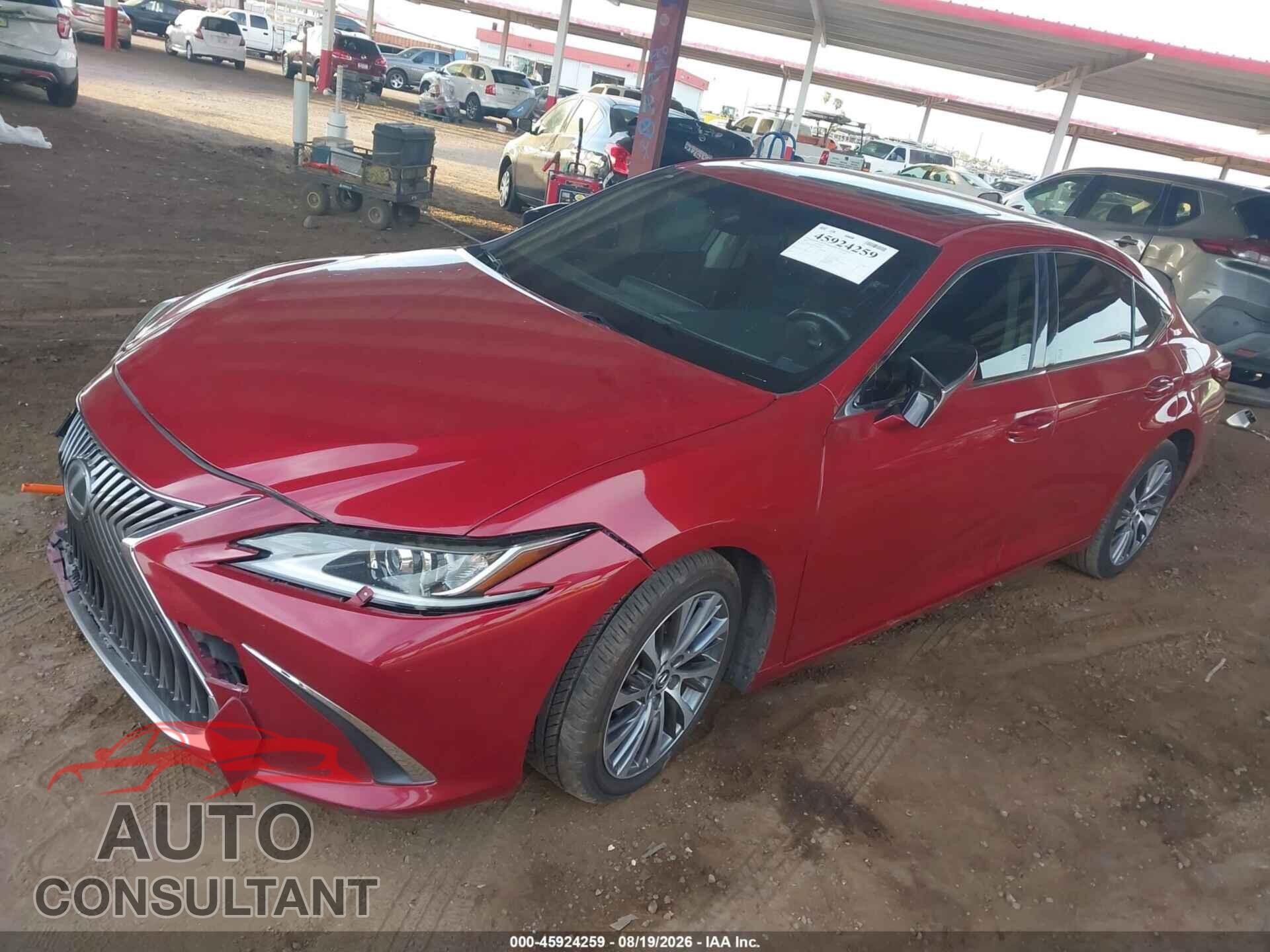LEXUS ES 350 2019 - JTHBZ1B15K2004206