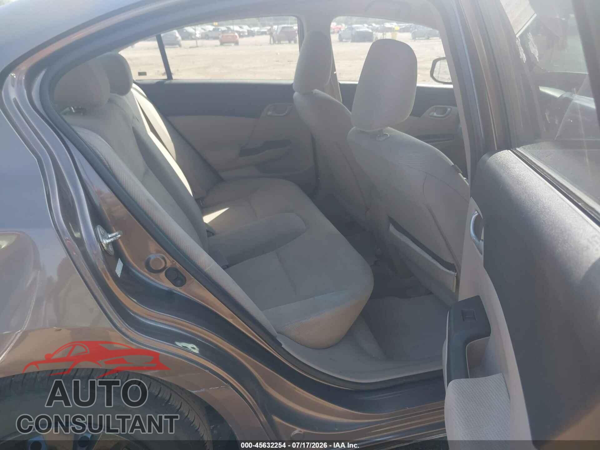 HONDA CIVIC 2012 - 2HGFB2F53CH529480