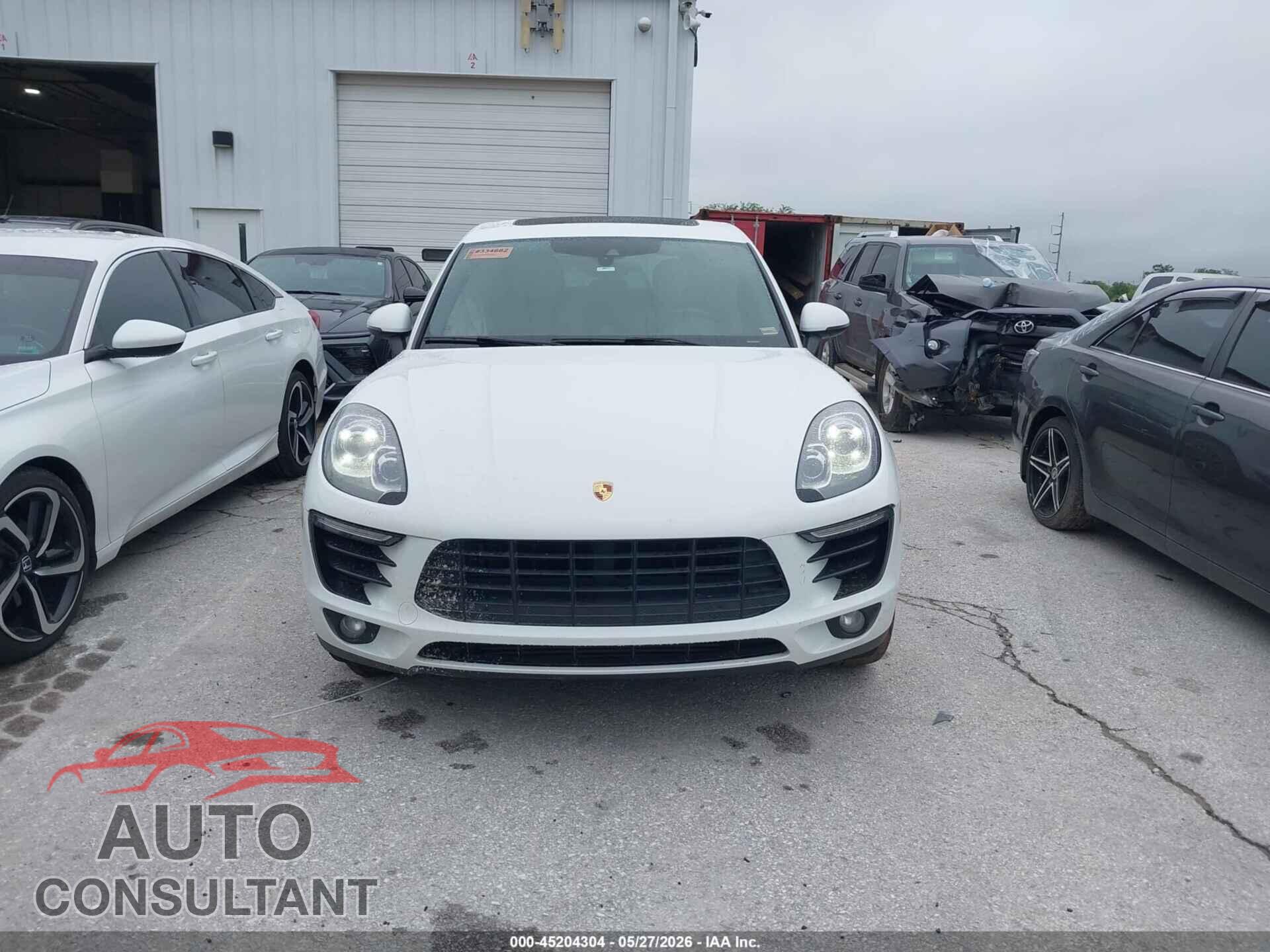 PORSCHE MACAN 2017 - WP1AA2A50HLB00258