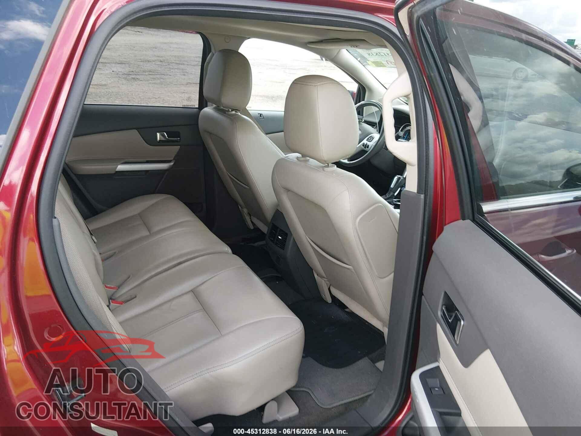 FORD EDGE 2013 - 2FMDK3KC9DBB06208