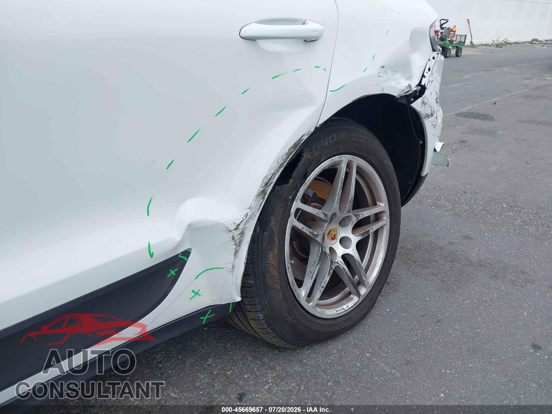 PORSCHE MACAN 2021 - WP1AA2A55MLB08690