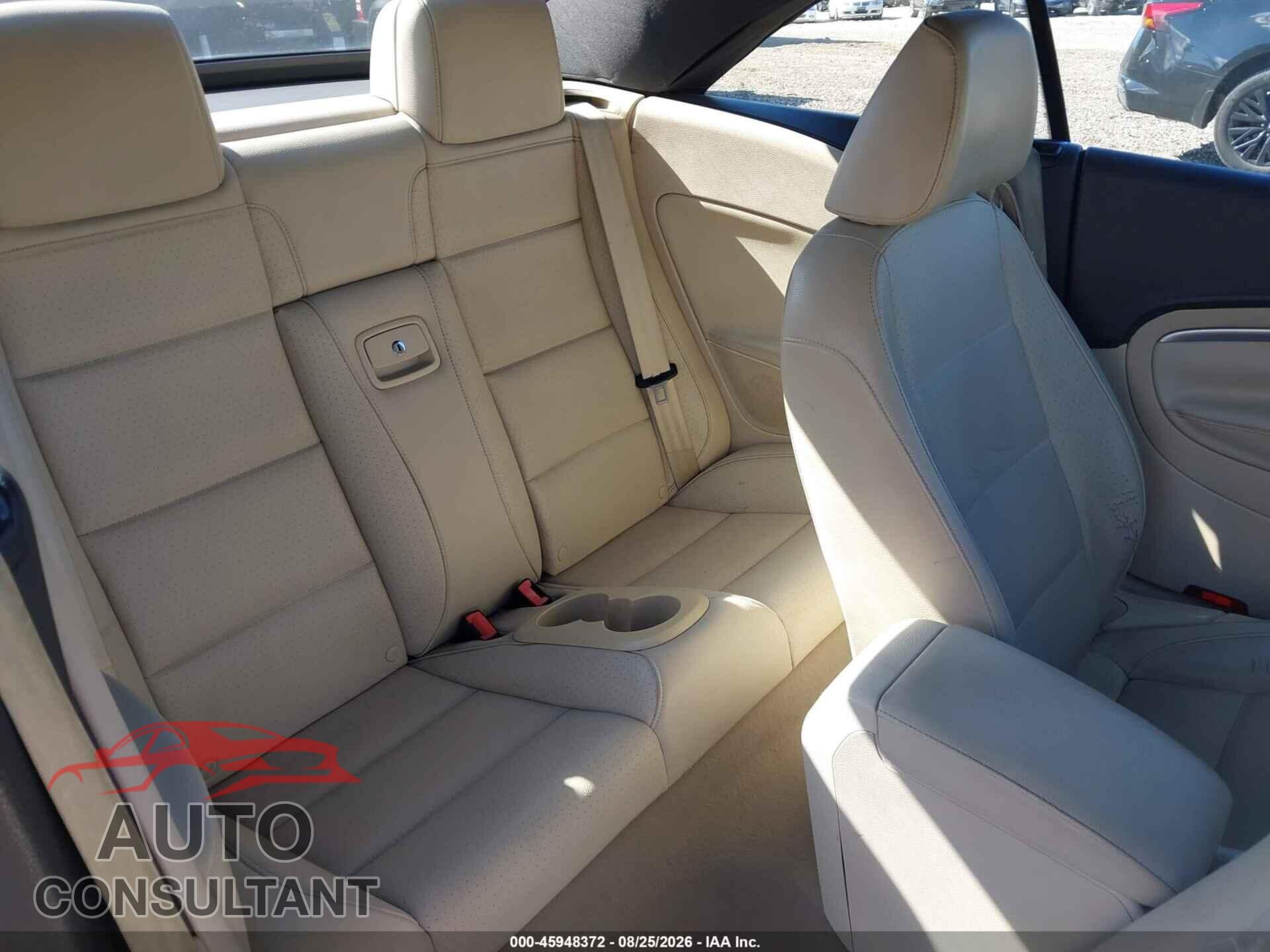 VOLKSWAGEN EOS 2012 - WVWBW7AH6CV002895