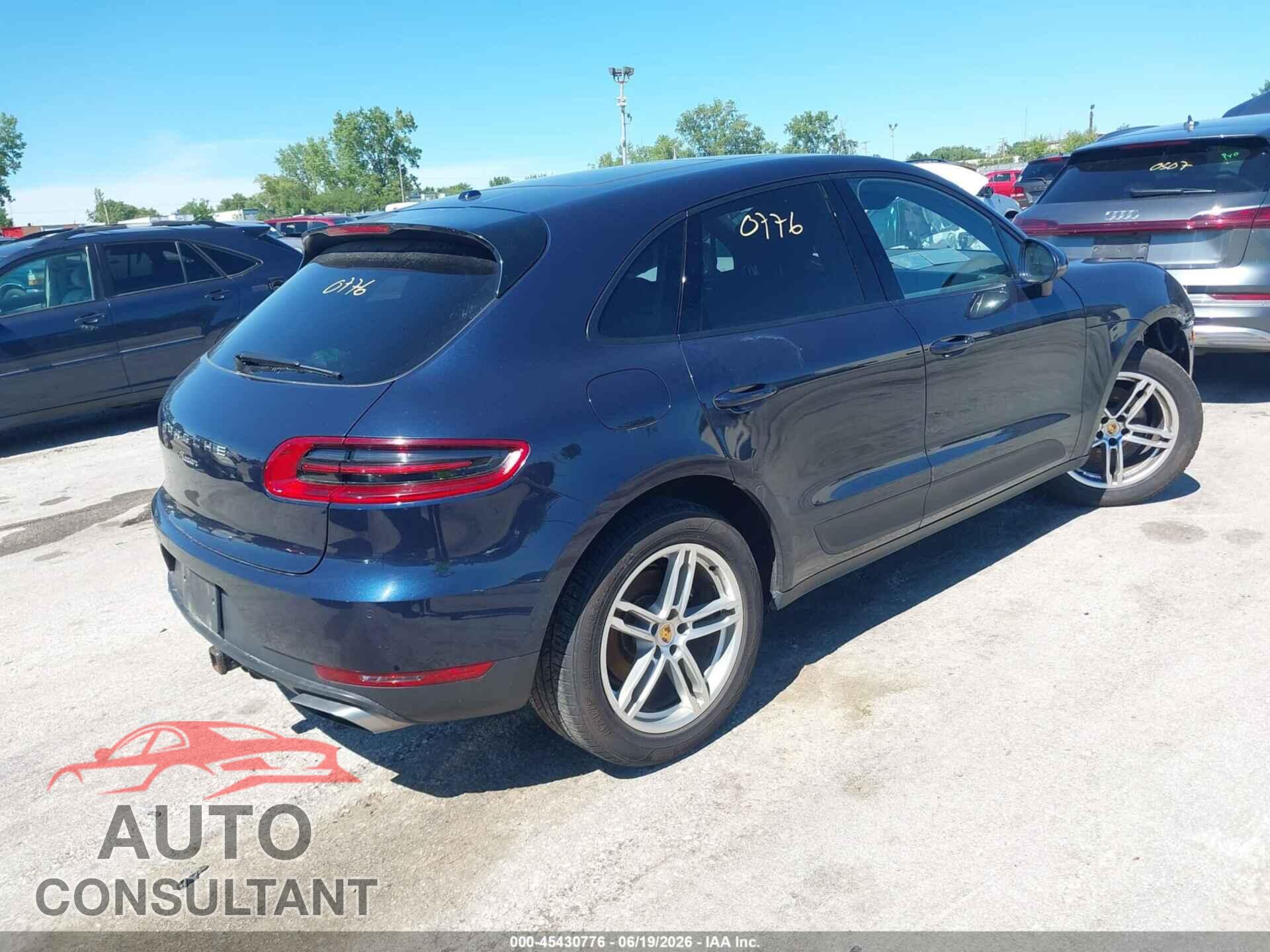 PORSCHE MACAN 2017 - WP1AA2A52HLB02979