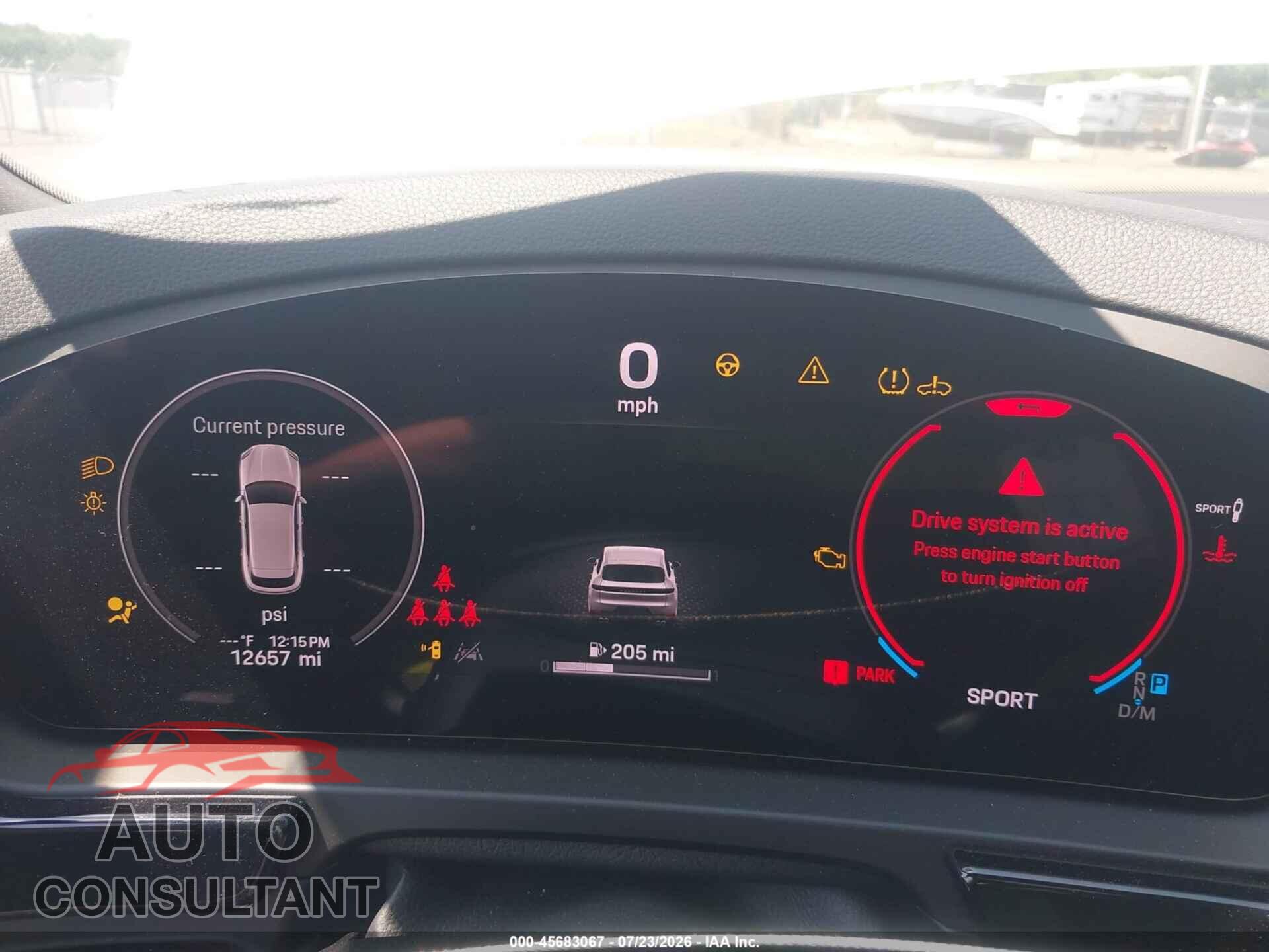 PORSCHE CAYENNE 2024 - WP1AA2AY8RDA07767