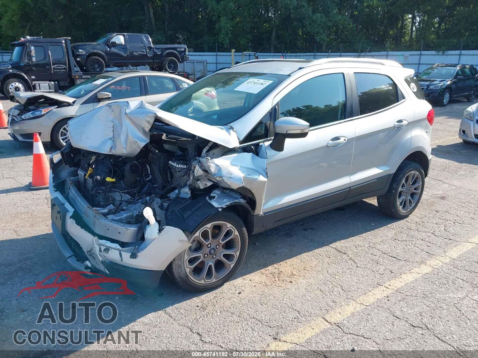 FORD ECOSPORT 2019 - MAJ6S3KL2KC268052