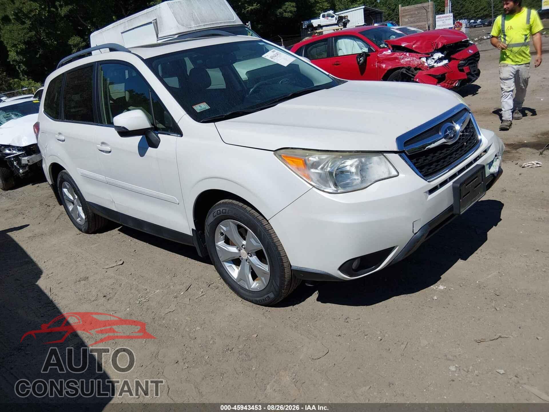 SUBARU FORESTER 2014 - JF2SJAMC4EH516596