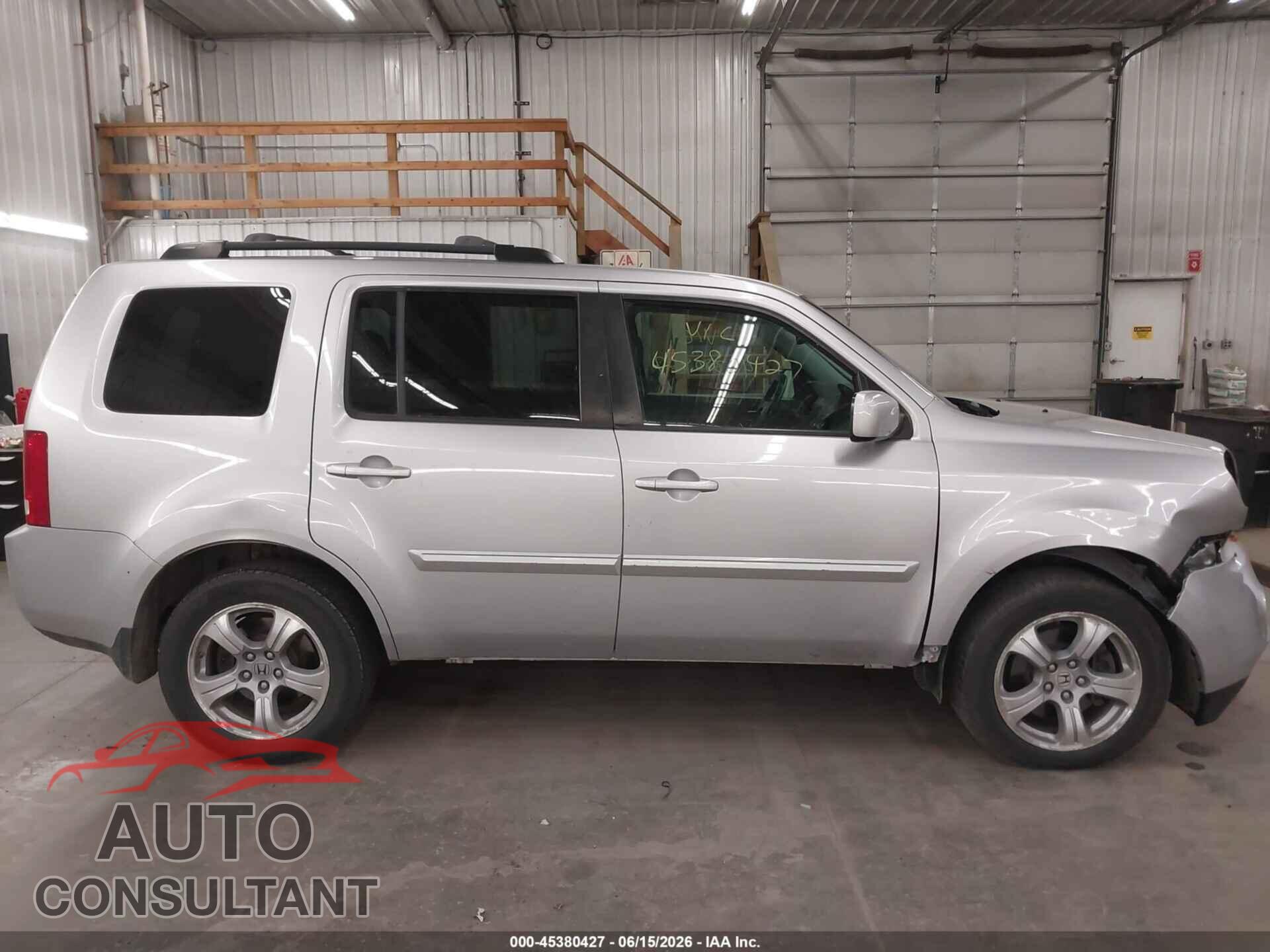 HONDA PILOT 2014 - 5FNYF4H51EB001286