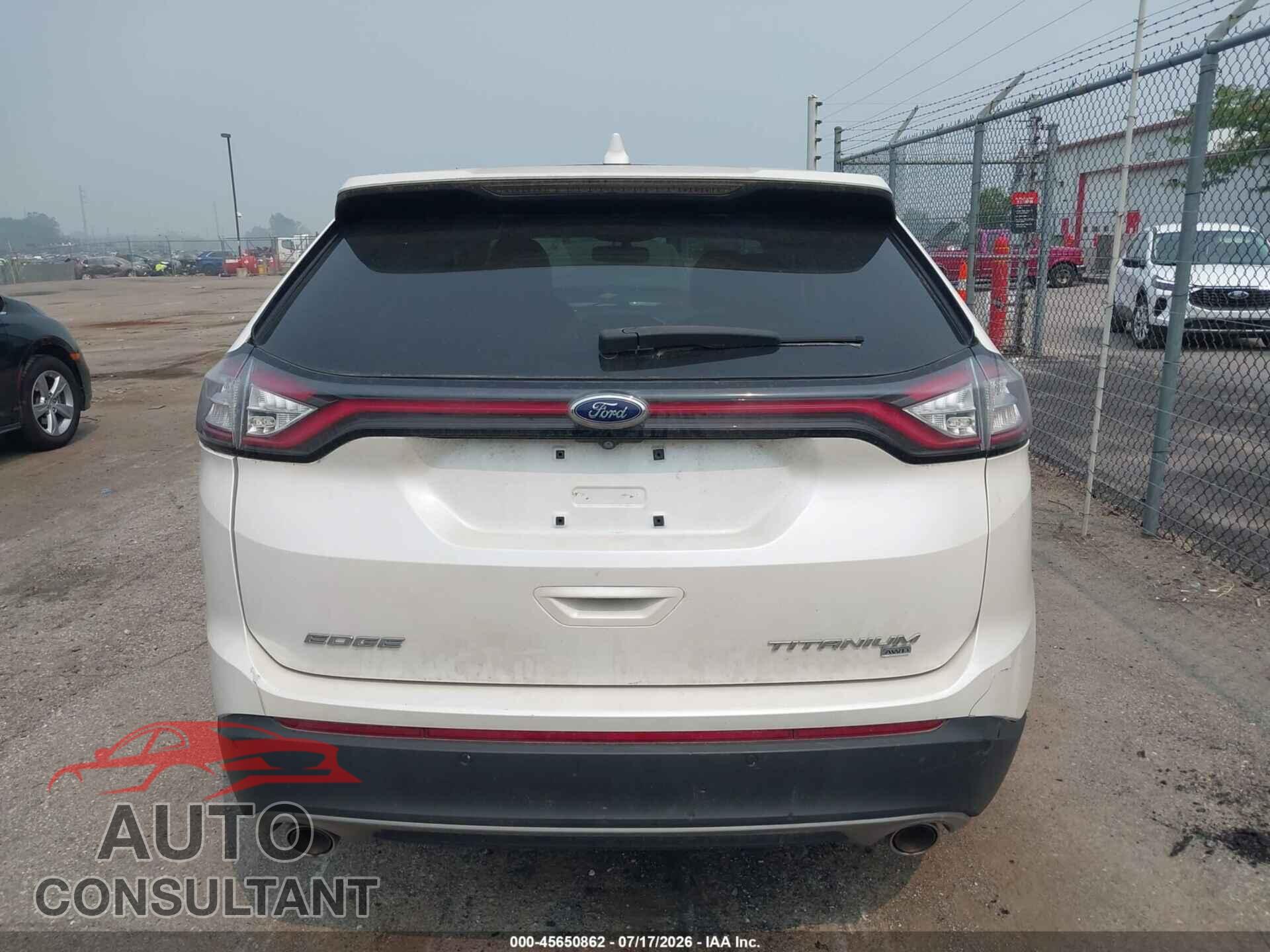 FORD EDGE 2015 - 2FMTK4K89FBC01531
