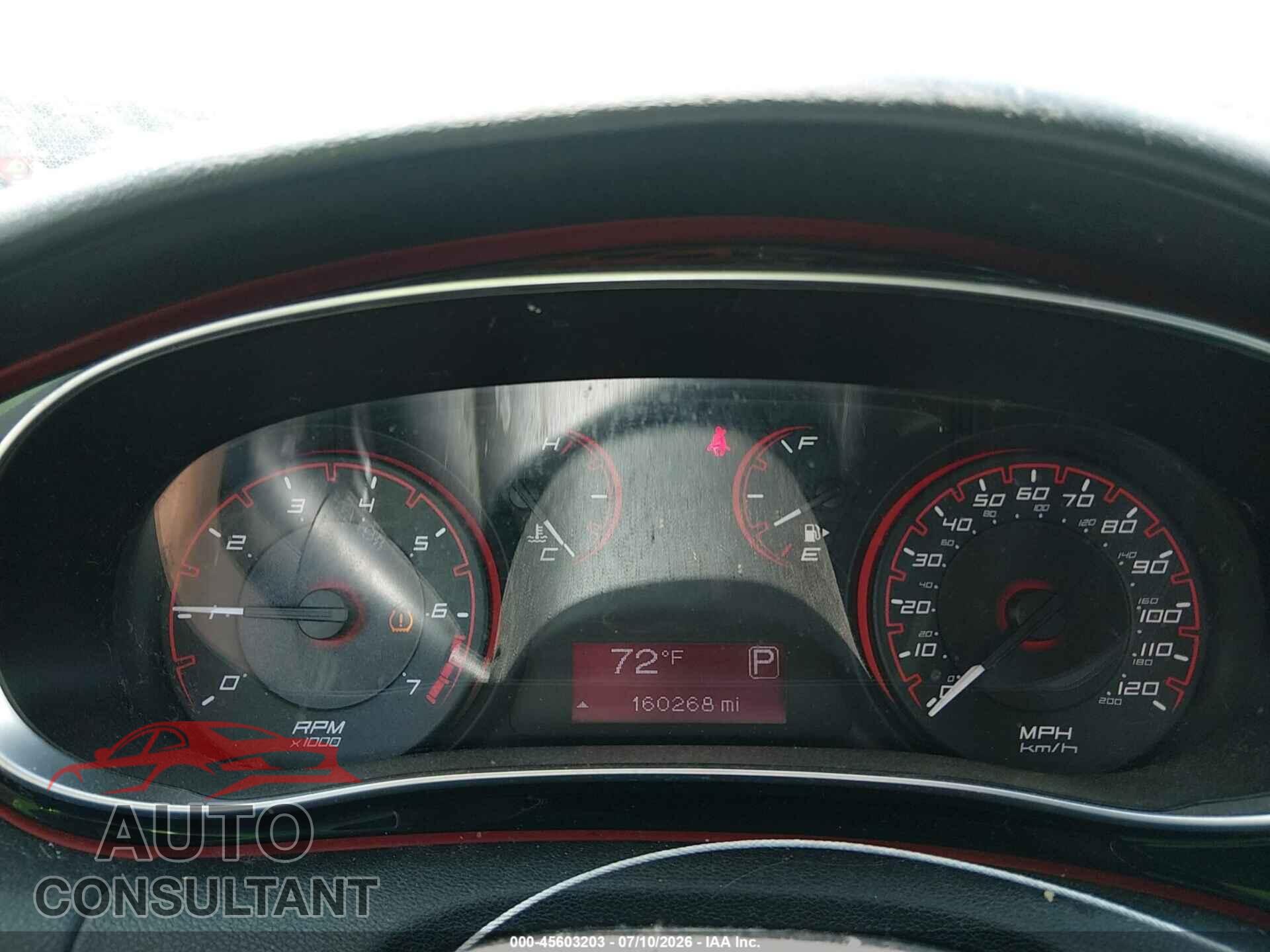 DODGE DART 2015 - 1C3CDFBB3FD186786
