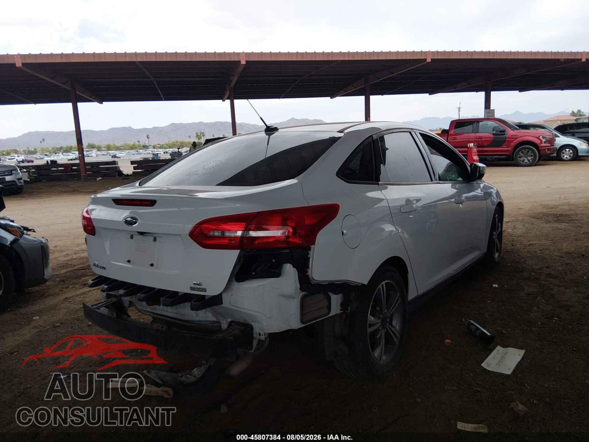 FORD FOCUS 2016 - 1FADP3FE3GL258562