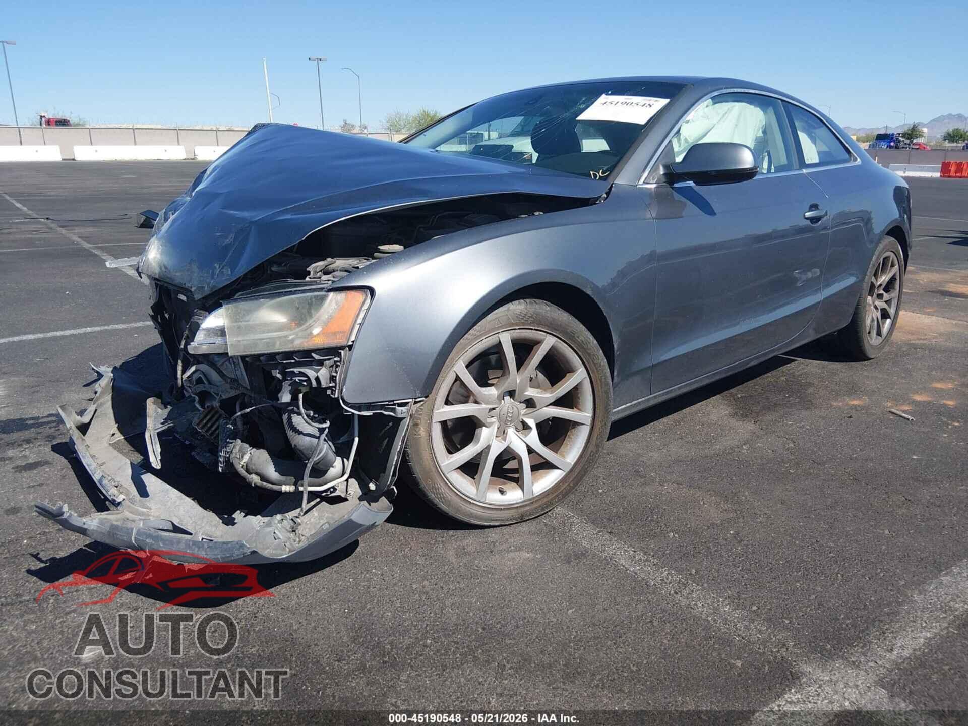 AUDI A5 2012 - WAULFAFR8CA003084