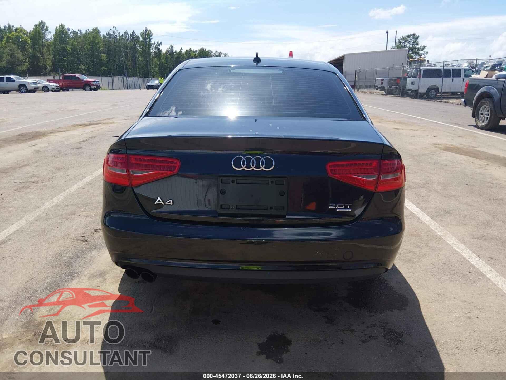 AUDI A4 2013 - WAUBFAFL4DN028405