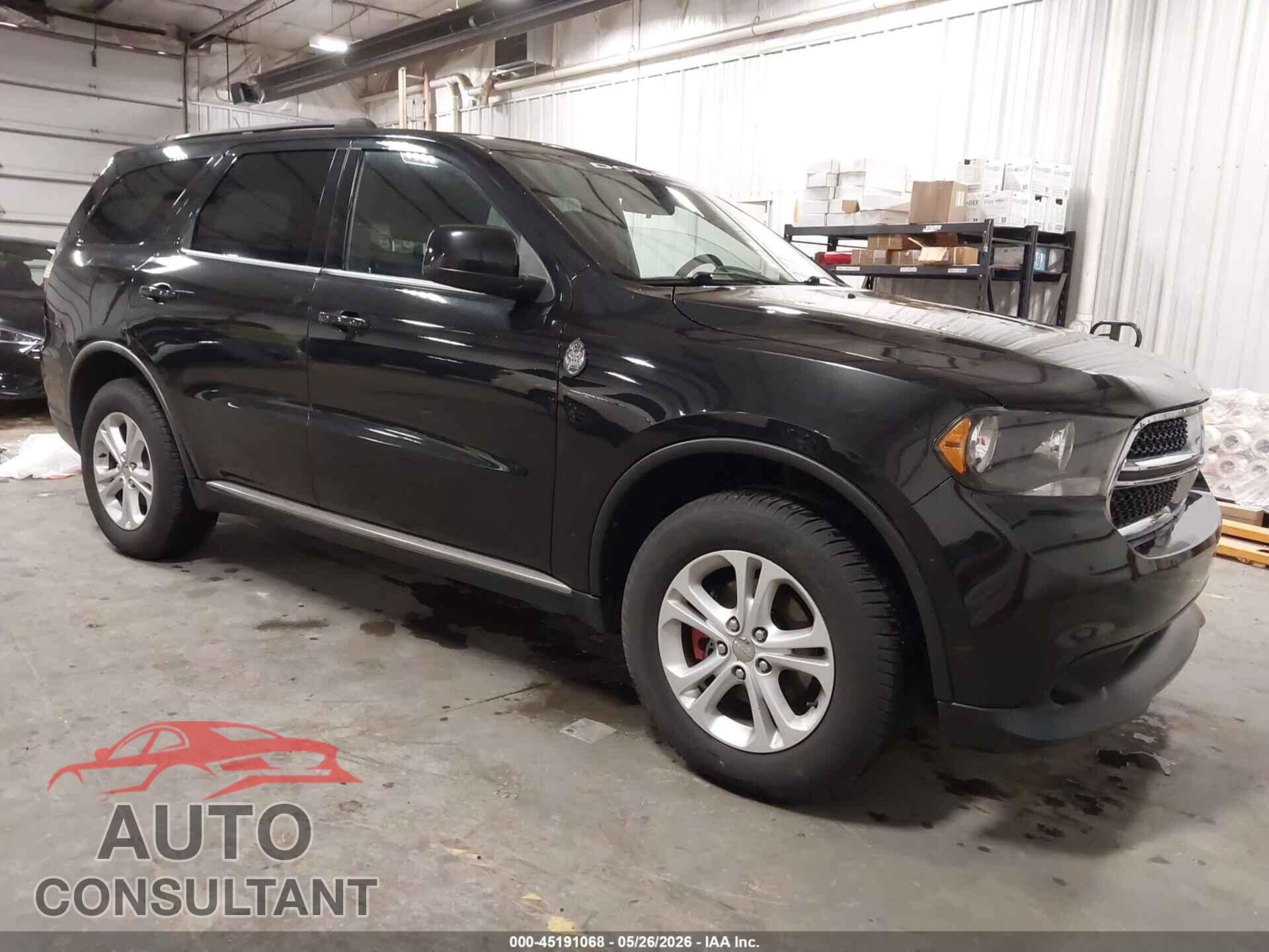 DODGE DURANGO 2012 - 1C4RDJAG3CC120892