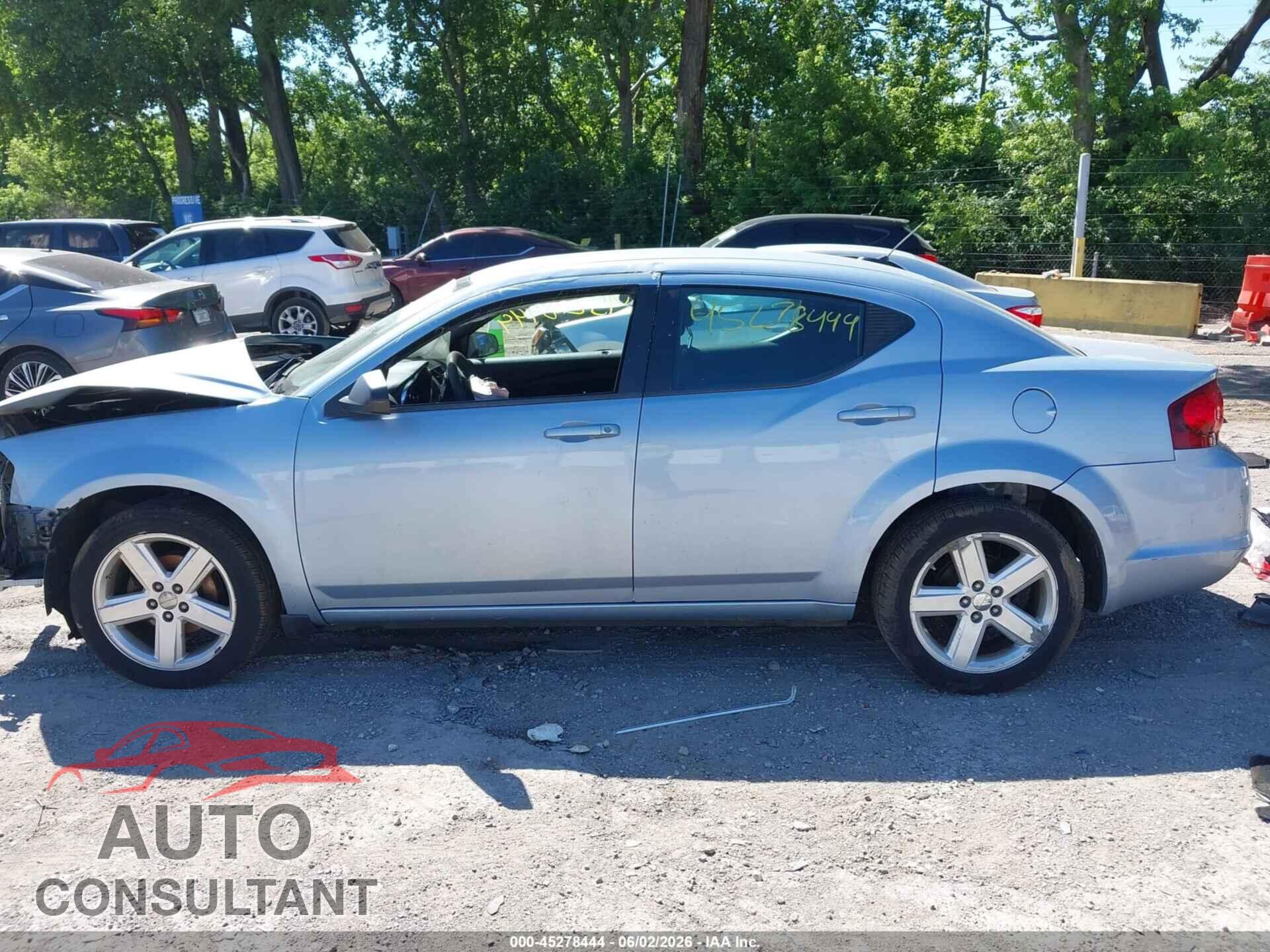 DODGE AVENGER 2013 - 1C3CDZAB8DN563994