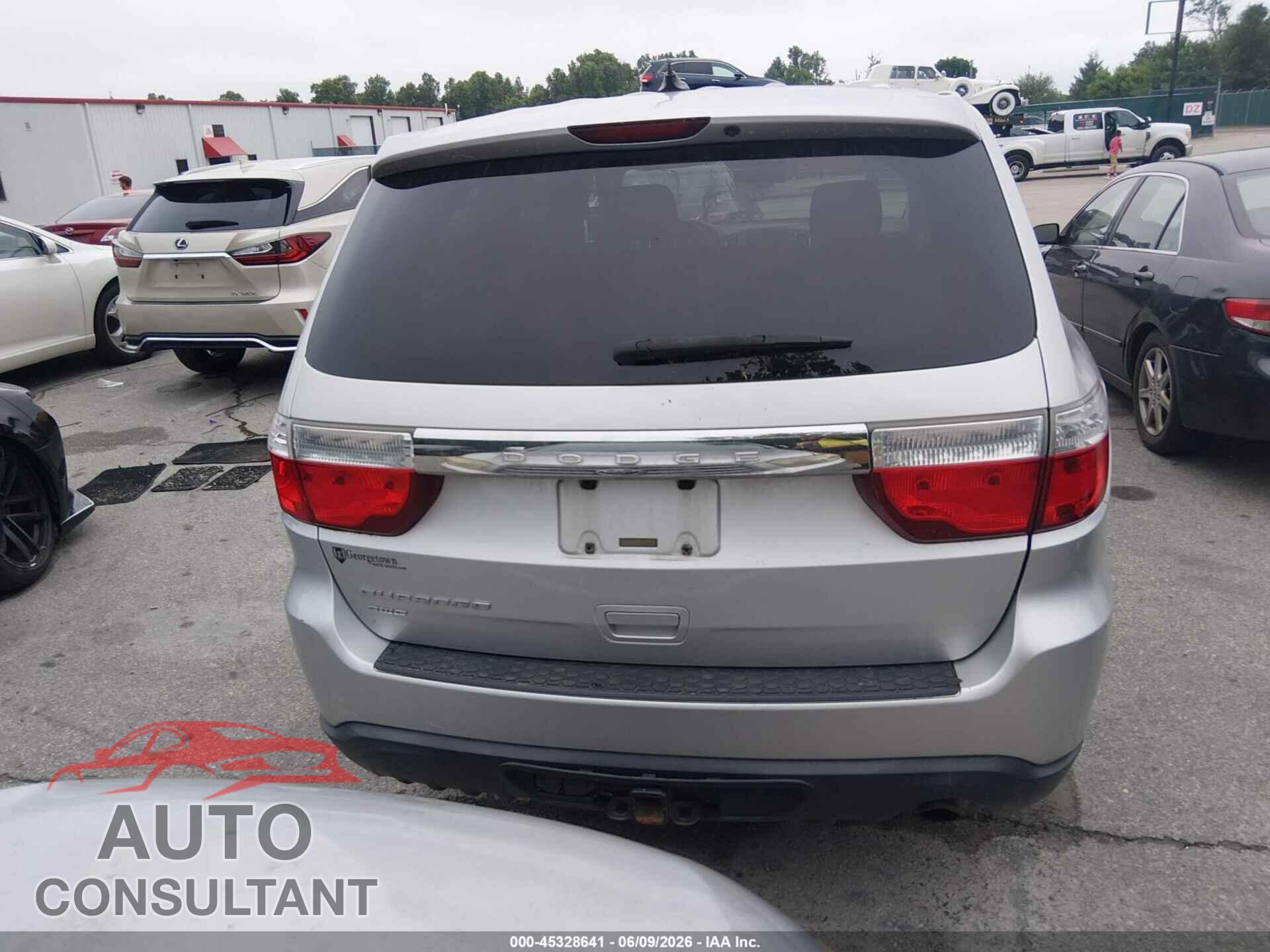 DODGE DURANGO 2011 - 1D4RE2GG8BC617206