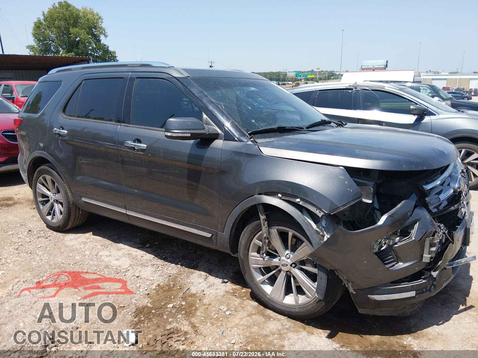 FORD EXPLORER 2018 - 1FM5K7F84JGB57864